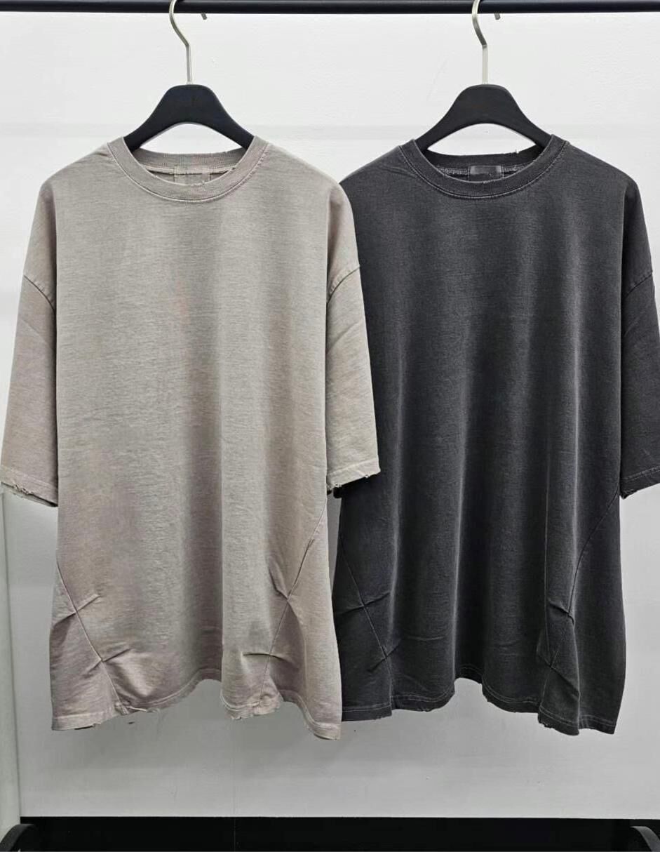 OverSize洗水淨色短袖Tee T5757