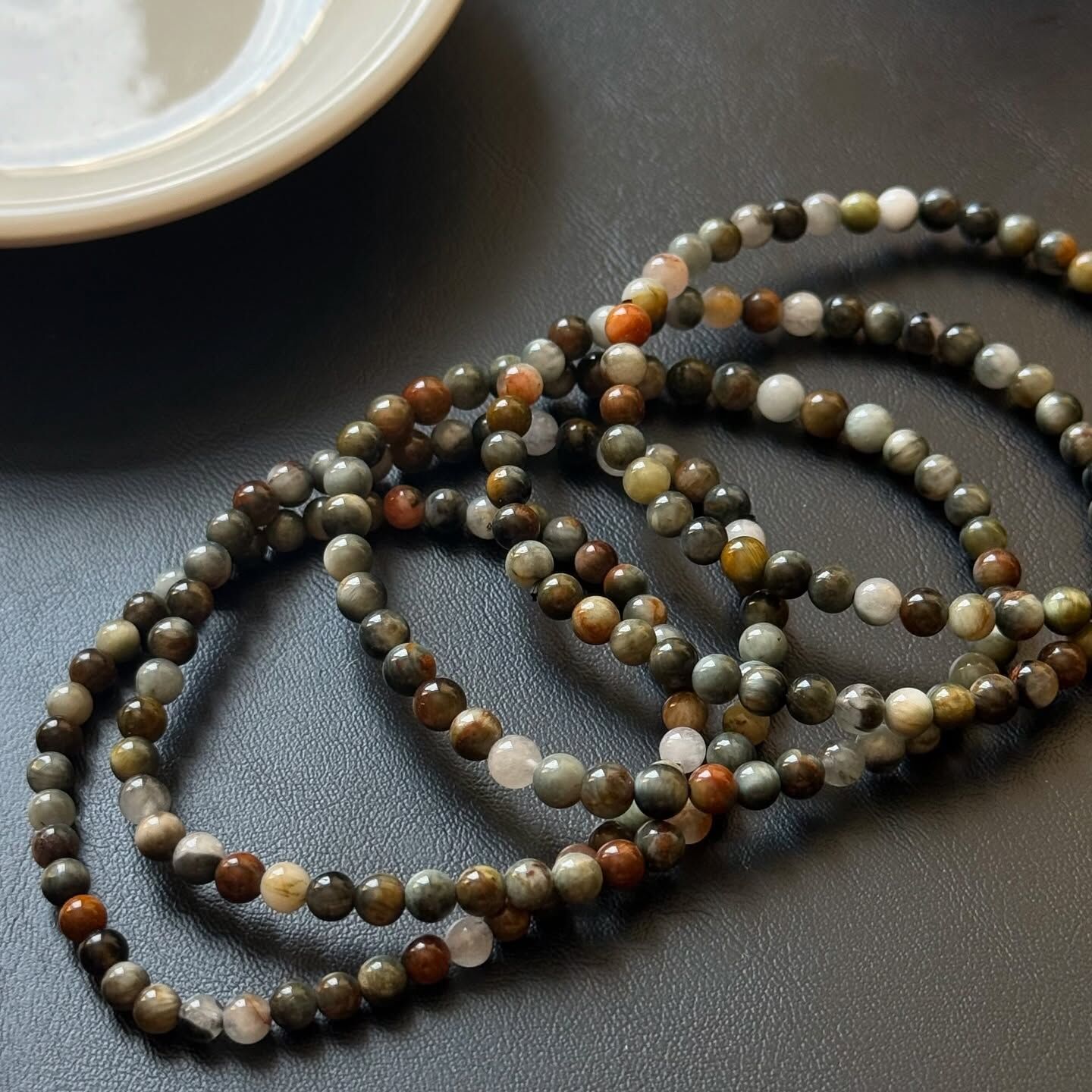 [原石] 鷹眼石 水晶手串