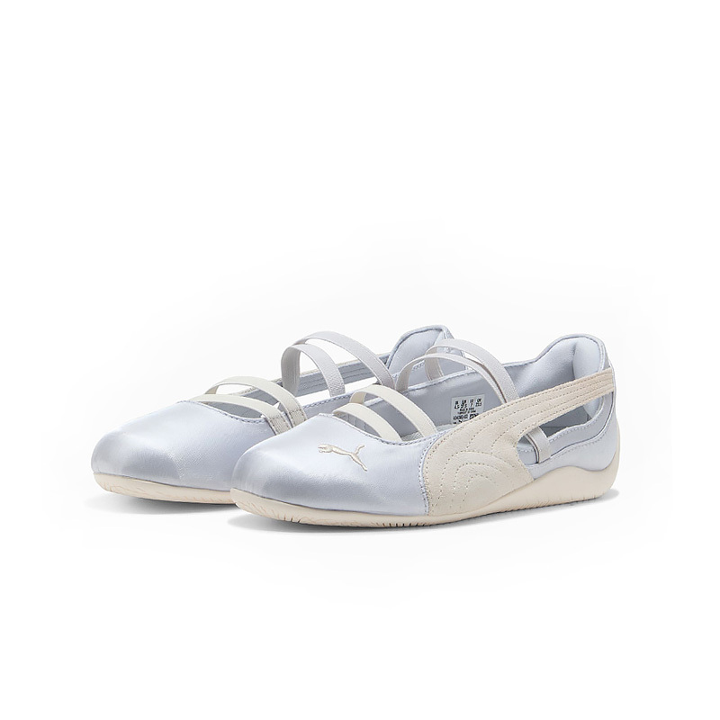 PUMA W Speedcat Ballet "Satin Silver Mist" 芭蕾風 緞面銀 休閒鞋 女鞋 40438303 [台灣現貨]