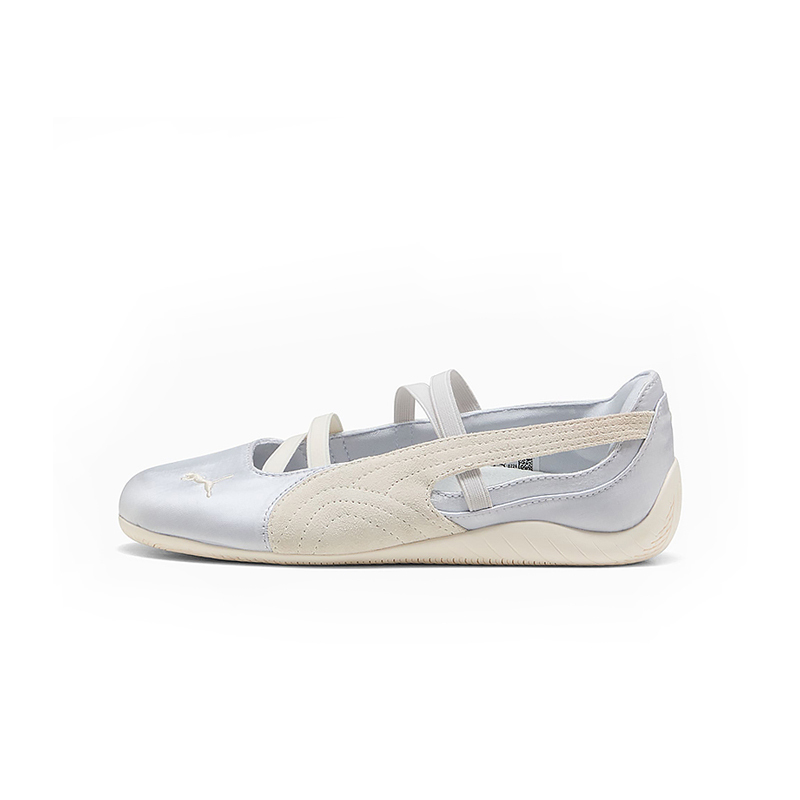 PUMA W Speedcat Ballet "Satin Silver Mist" 芭蕾風 緞面銀 休閒鞋 女鞋 40438303 [台灣現貨]
