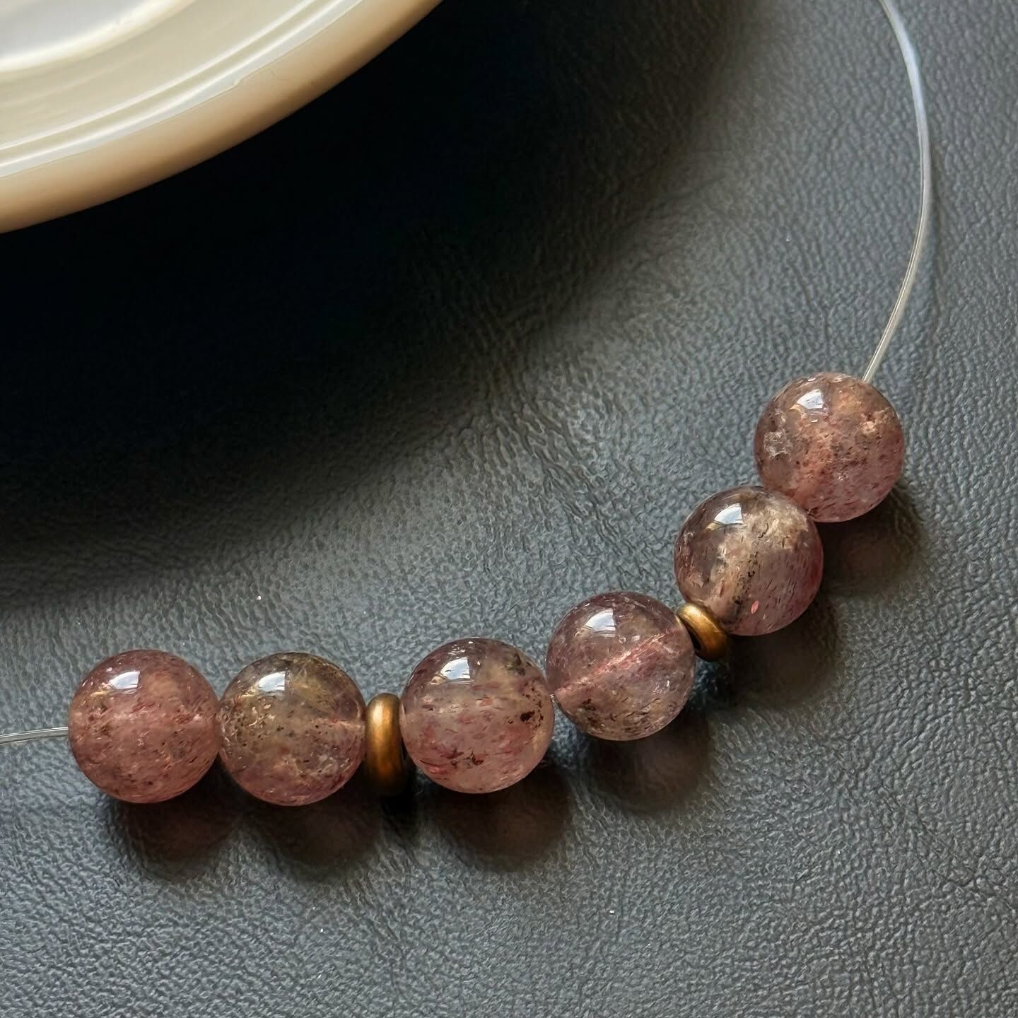 [原石] 保色黃銅 金屬隔珠配件 一組 10 顆 隔片 兩種尺寸