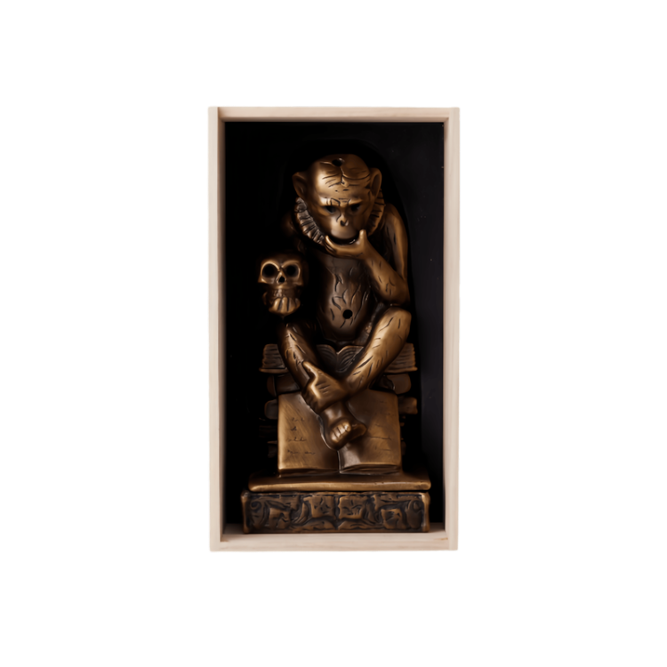 NEIGHBORHOOD MONKEY CAST INCENSE CHAMBER 黃銅限量100組
