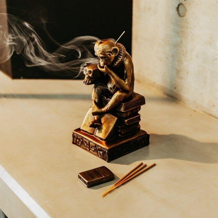 NEIGHBORHOOD MONKEY CAST INCENSE CHAMBER 黃銅限量100組