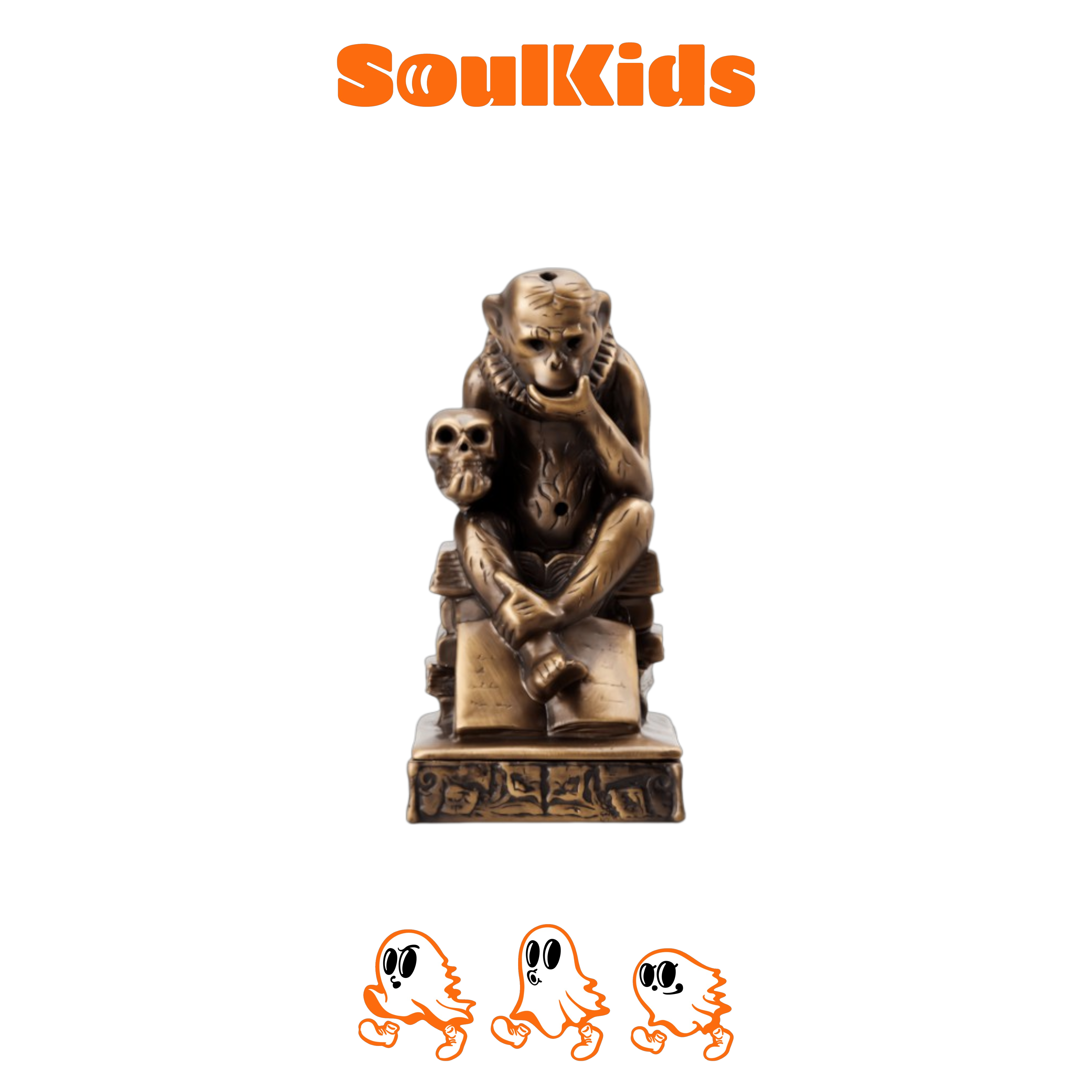 NEIGHBORHOOD MONKEY CAST INCENSE CHAMBER 黃銅限量100組