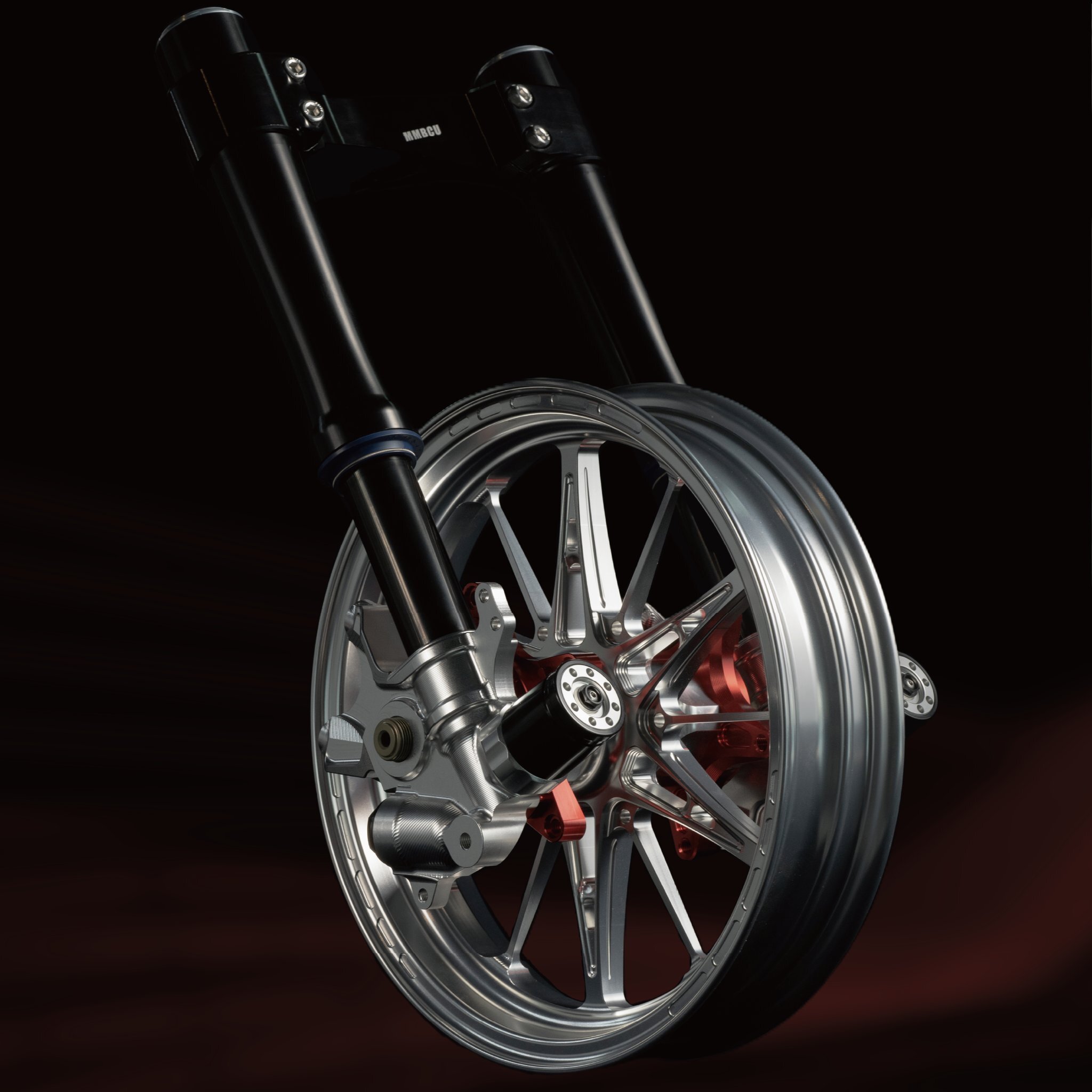 【鯊魚工廠】DL35-TD 輪芯20雙碟倒立式前叉輪框套件 倒叉 DRG / MMBCU/JETSL