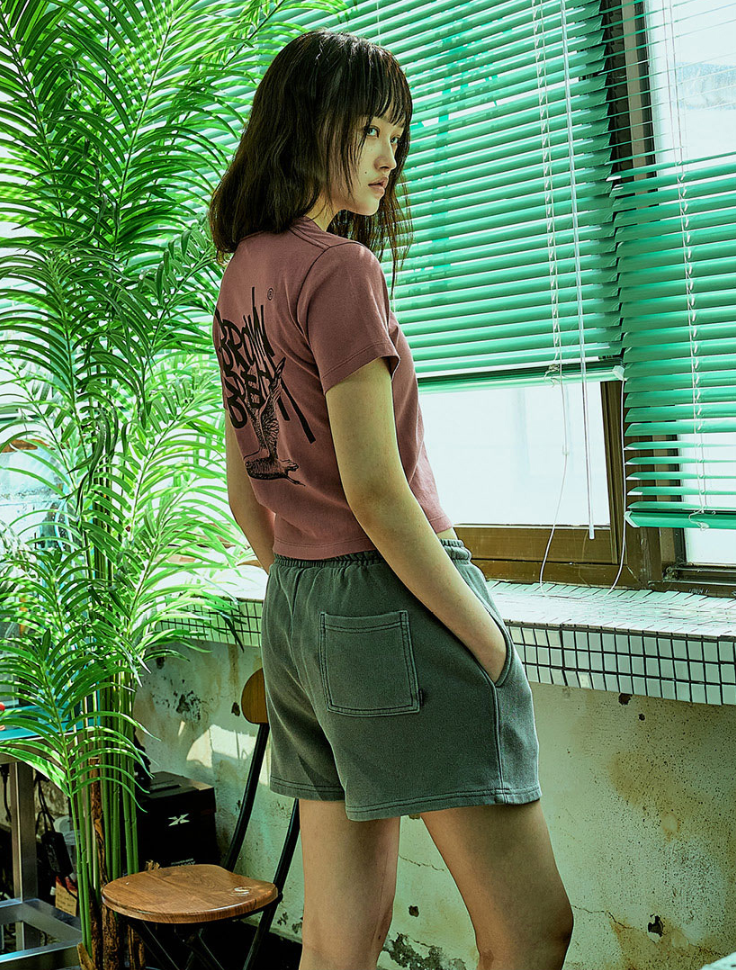 【直播】BROWN BREATH LL081606 W TAG PIGMENT 短褲