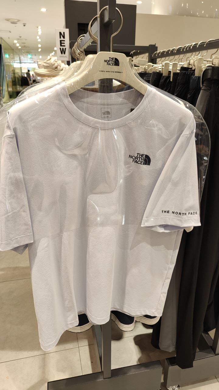 [K] THENORTHFACE LIGHT BLUE RELEASE S/S ROUND TEE, NT7UR17D-LBL (KTNF16)