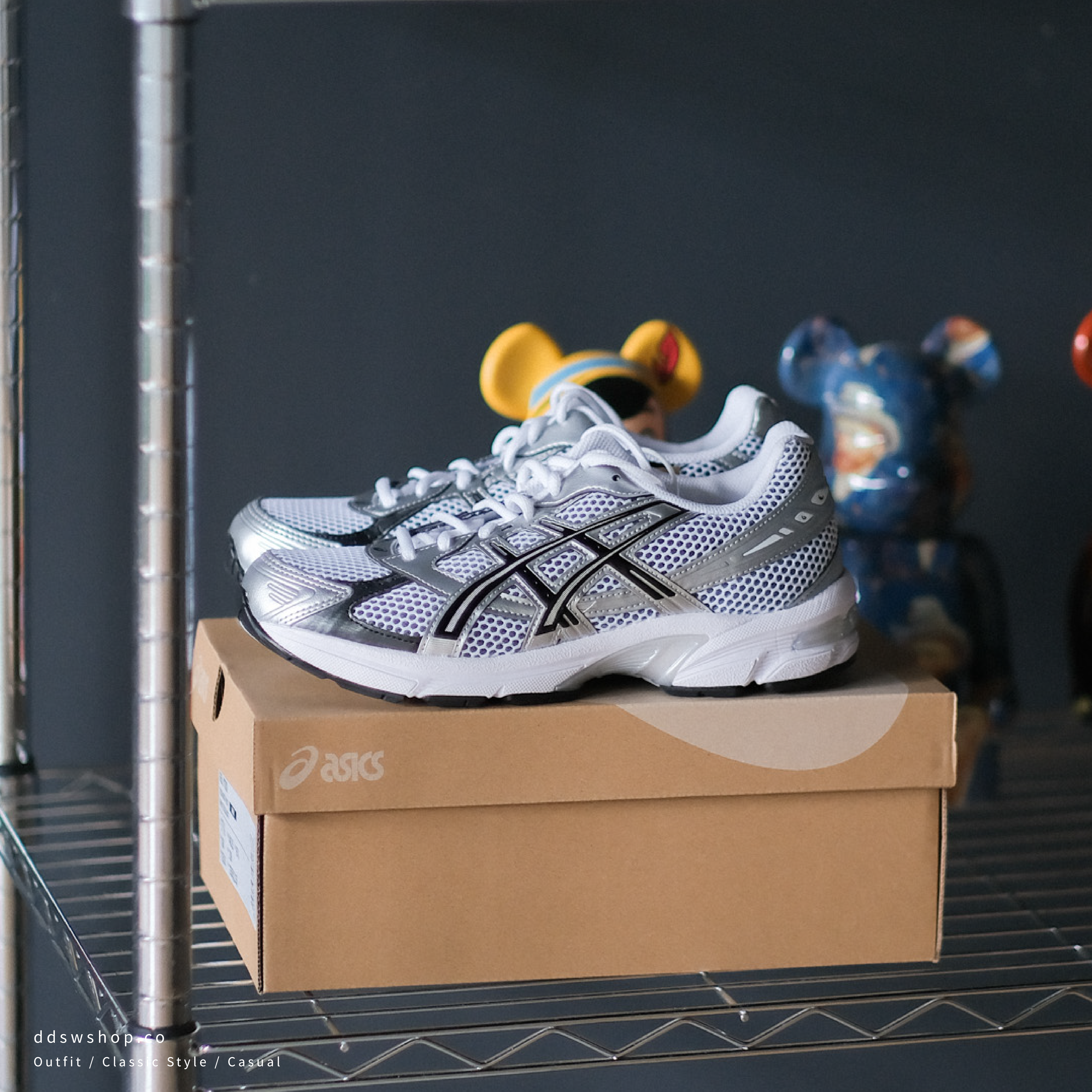 "調貨" ASICS GEL-1130 銀黑 復古跑鞋 男女鞋 1201A933-100