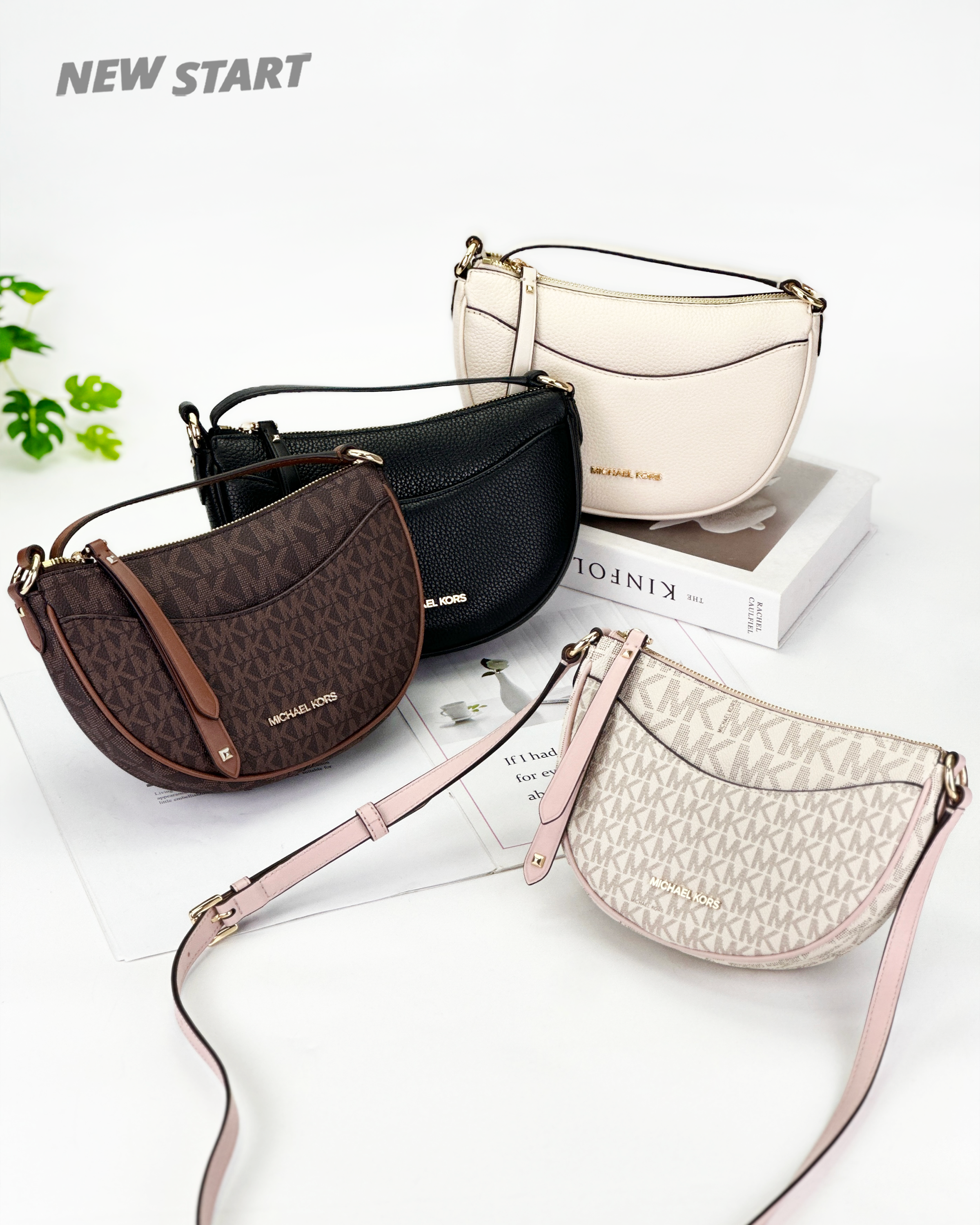 Michael Kors MK Dover 半月包 斜背包
