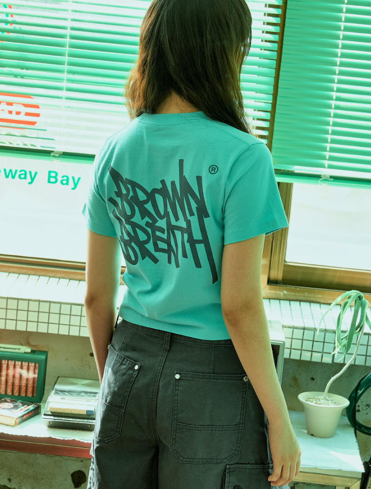 【直播】BROWN BREATH LL081607 W TAG 短版短袖上衣