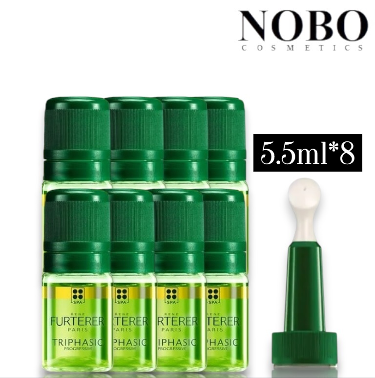 Rene Furterer - TRIPHASIC 再生防脫髮精華 (持續性及遺傳性脫髮) 8amp x 5.5ml(平行進口)