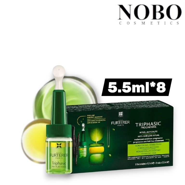Rene Furterer - TRIPHASIC 再生防脫髮精華 (持續性及遺傳性脫髮) 8amp x 5.5ml(平行進口)