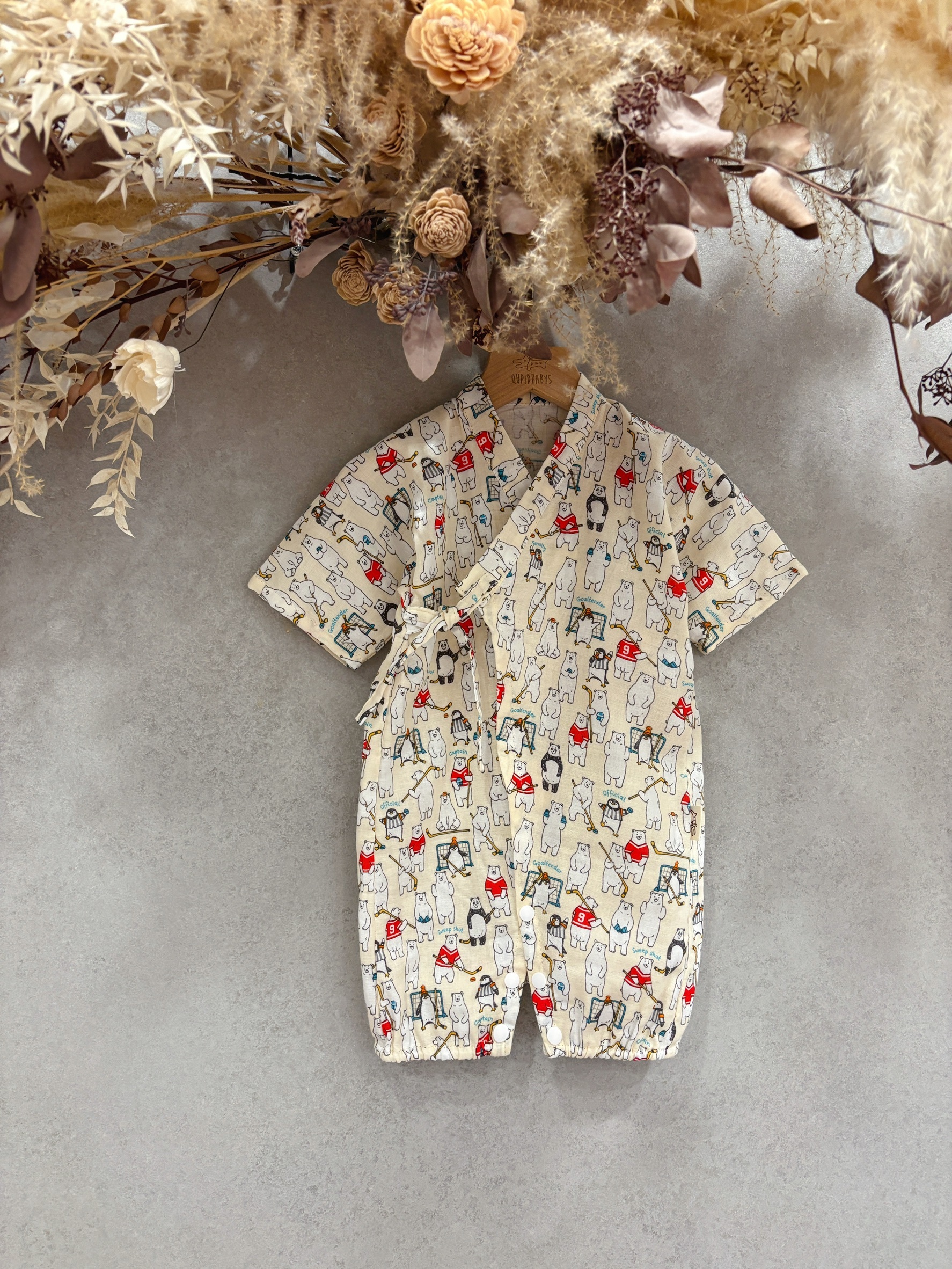 米北極熊 包屁甚平（70）