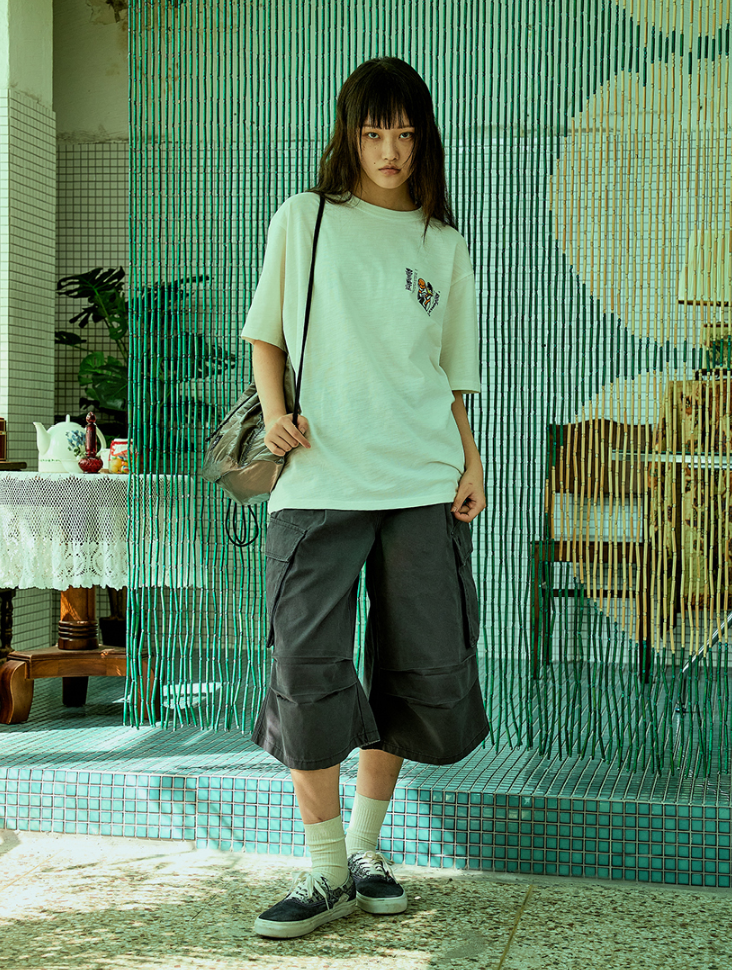 【直播】BROWN BREATH LL081608 W TAG BERMUDA 工裝短褲