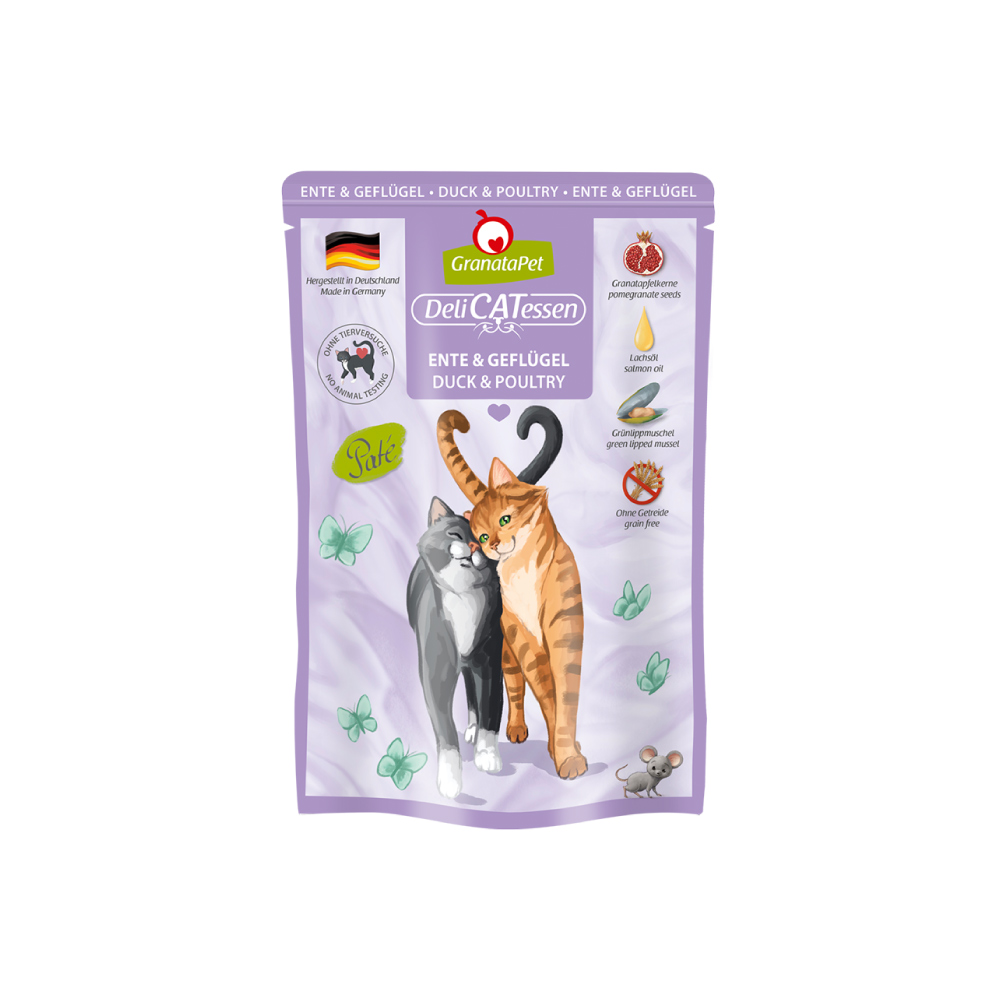 精緻食光系列貓主食餐包-1號-鴨肉+禽肉 (85g)