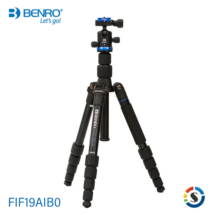 BENRO 百諾 FIF19AIB0 鎂鋁合金攝影三腳架套組