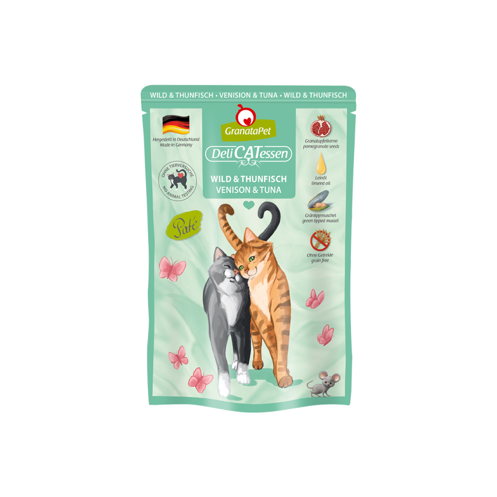 精緻食光系列貓主食餐包-4號-鹿肉+鮪魚 (85g)