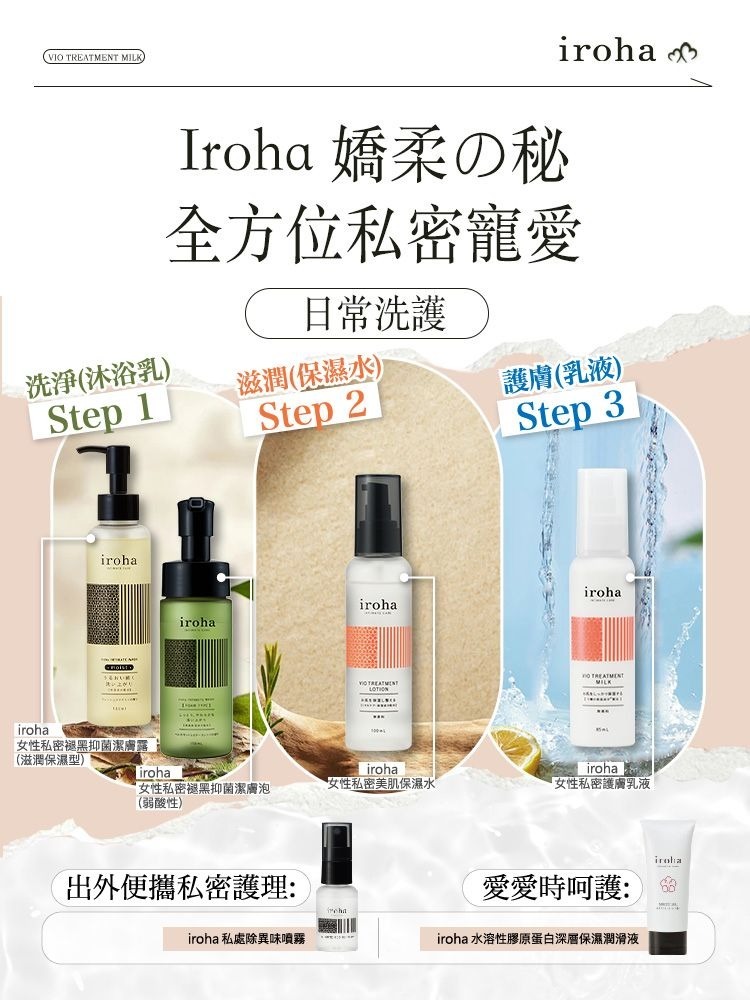 日本iroha 私密呵護體驗組合