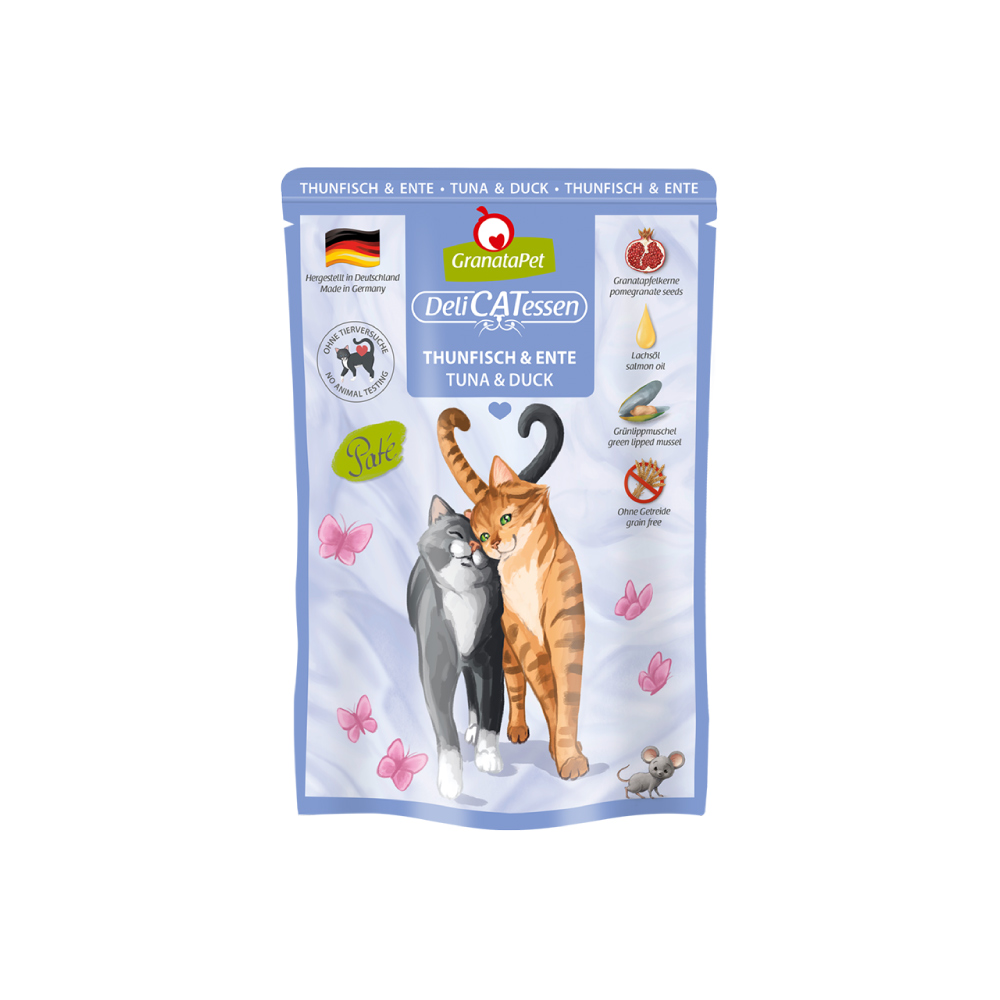 精緻食光系列貓主食餐包-7號-鮪魚+鴨肉 (85g)