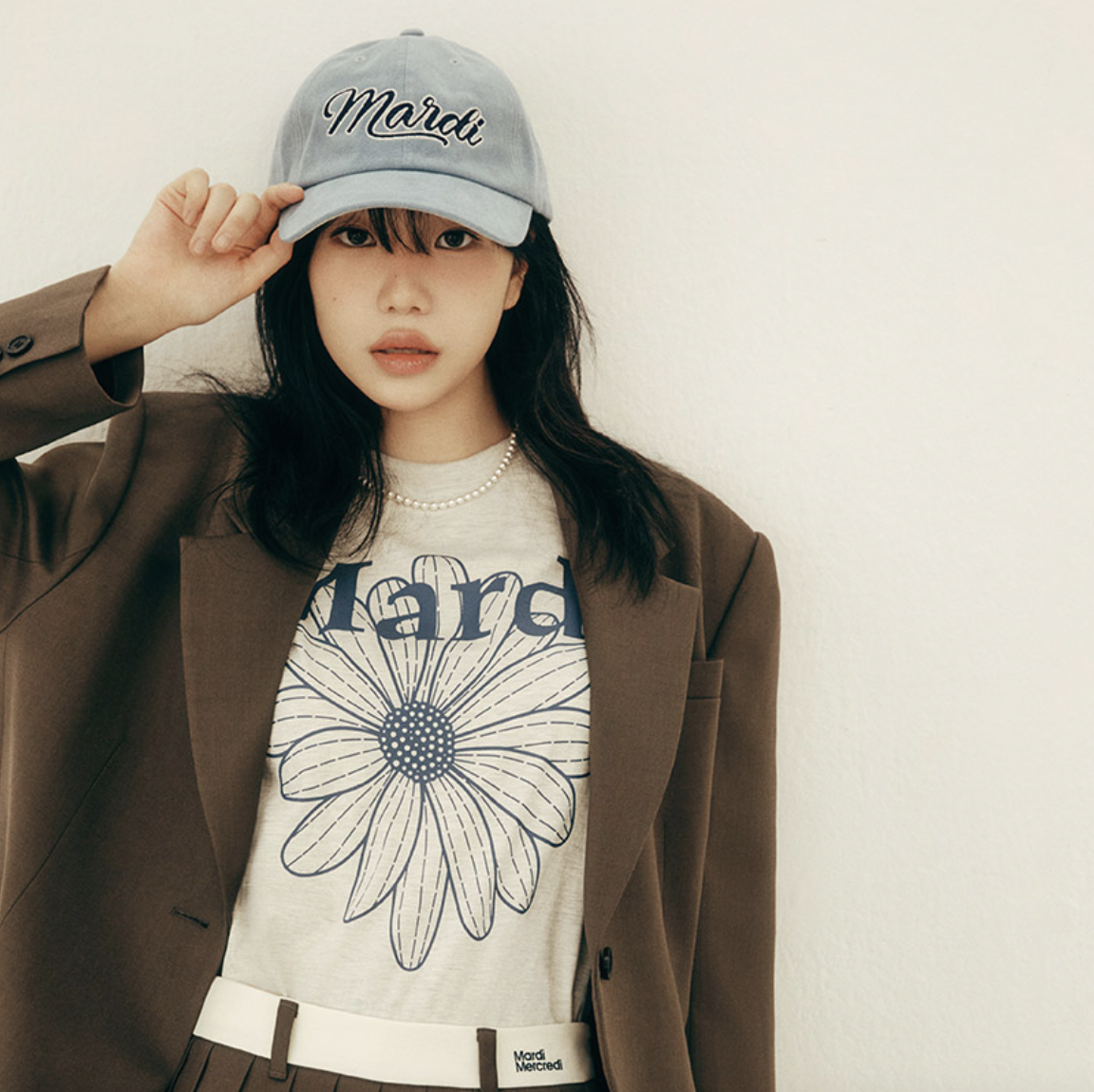 MARDI MERCREDI CHAIN VINTAGE LOGO CAP 曹柔理代言! (PRE_ORDER: 10月頭出貨)