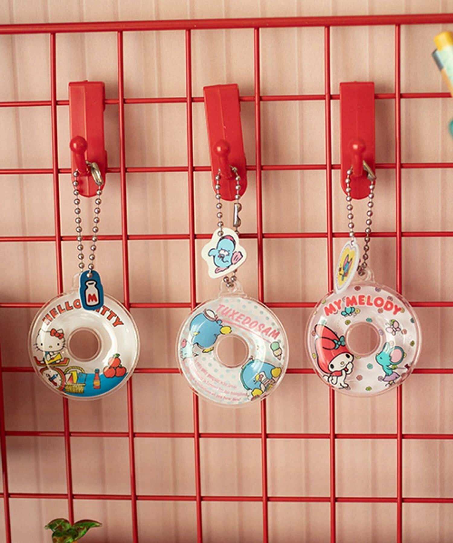 現貨┃三麗鷗 SANRIO 復古 昭和 KITTY 游泳圈 泳圈 吊飾