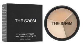 [K] BEAUTY TSM - THE SAEM TRIPLE POT CONCEA, 02 CONTOUR BEIGE, 1PC, 8806164179833 (KBY73)