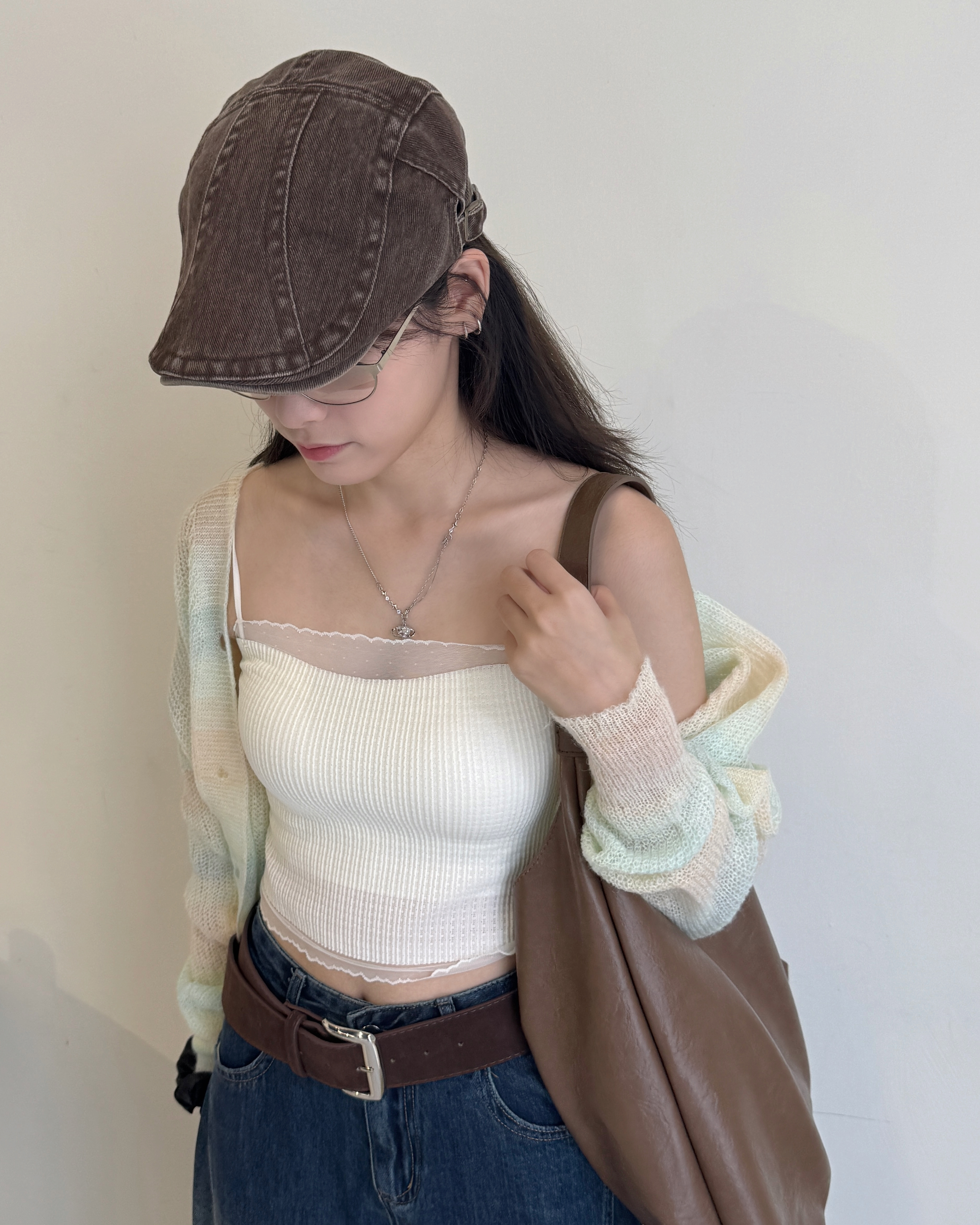 不退流行牛仔布小偷帽