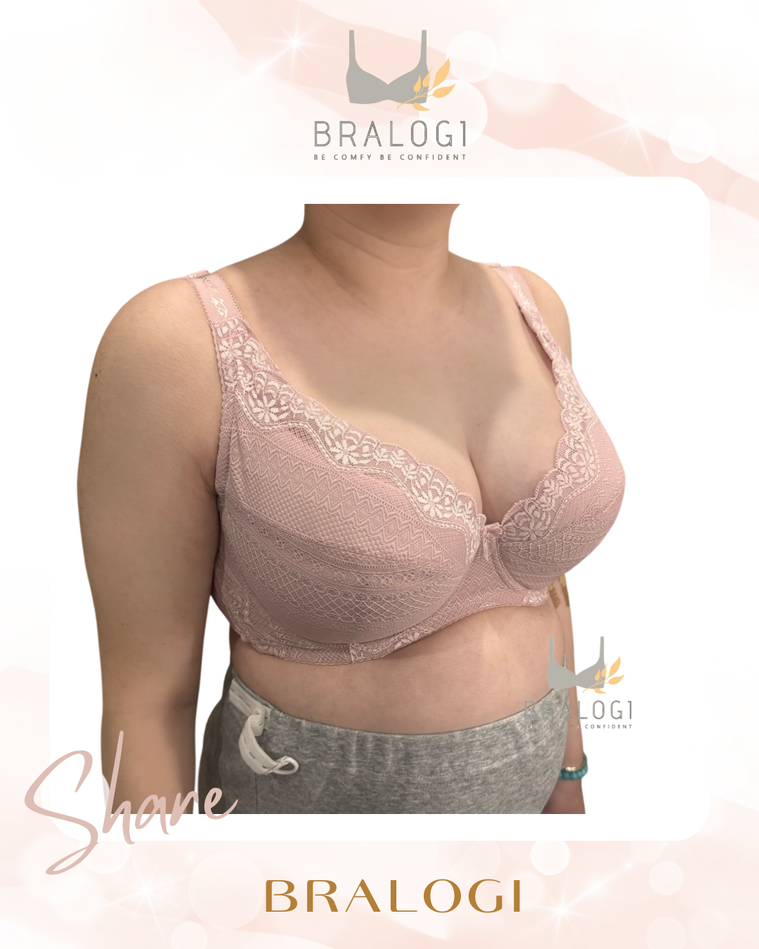 8859 軟鋼圈包覆集中內衣 C-G罩