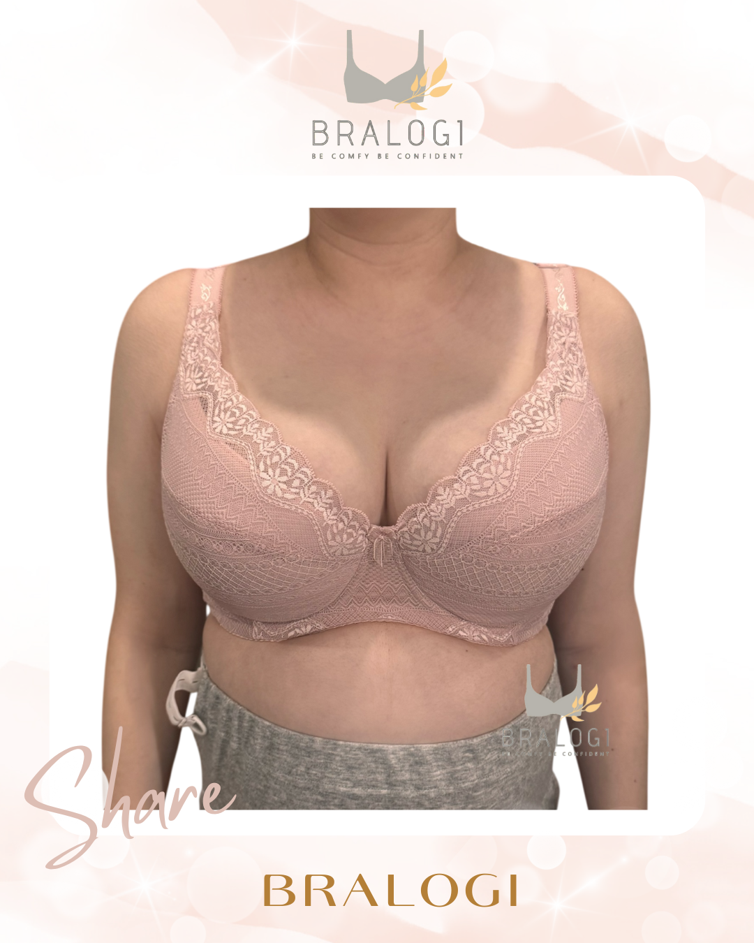 8859 軟鋼圈包覆集中內衣 C-G罩