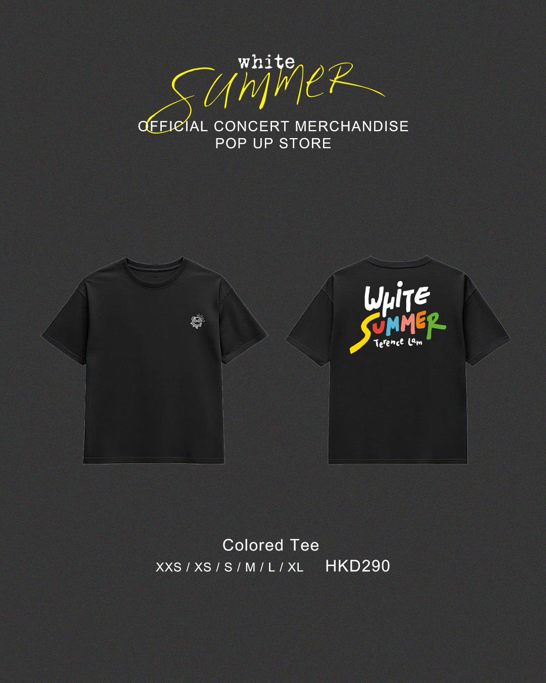 White Summer - Colored Tee