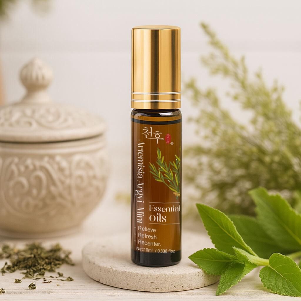 台灣天后艾草薄荷滾珠精油