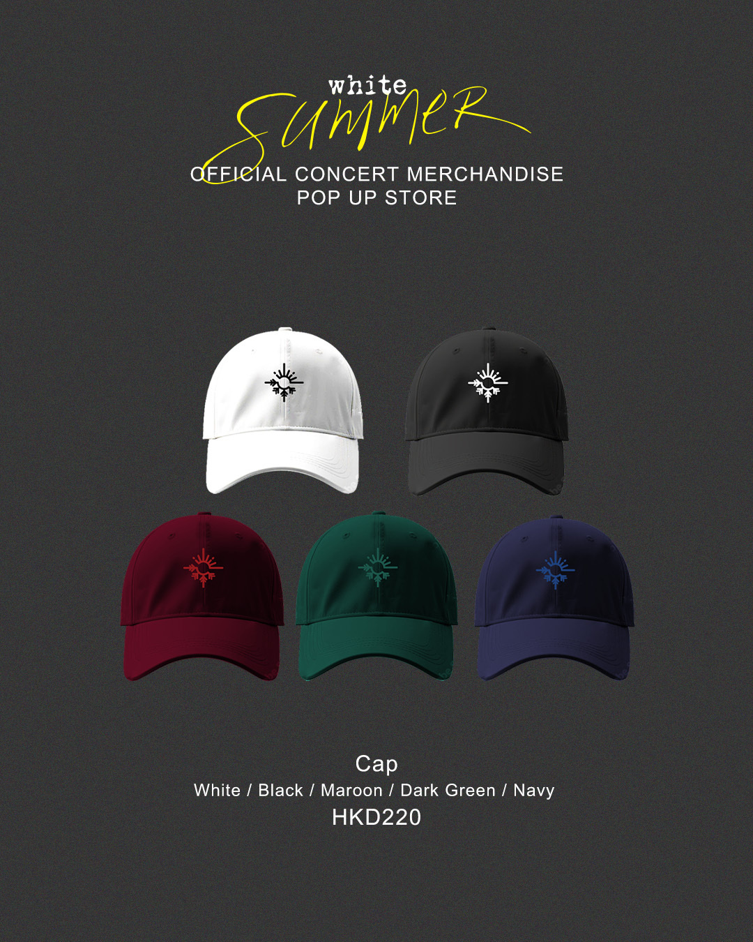 White Summer - Cap