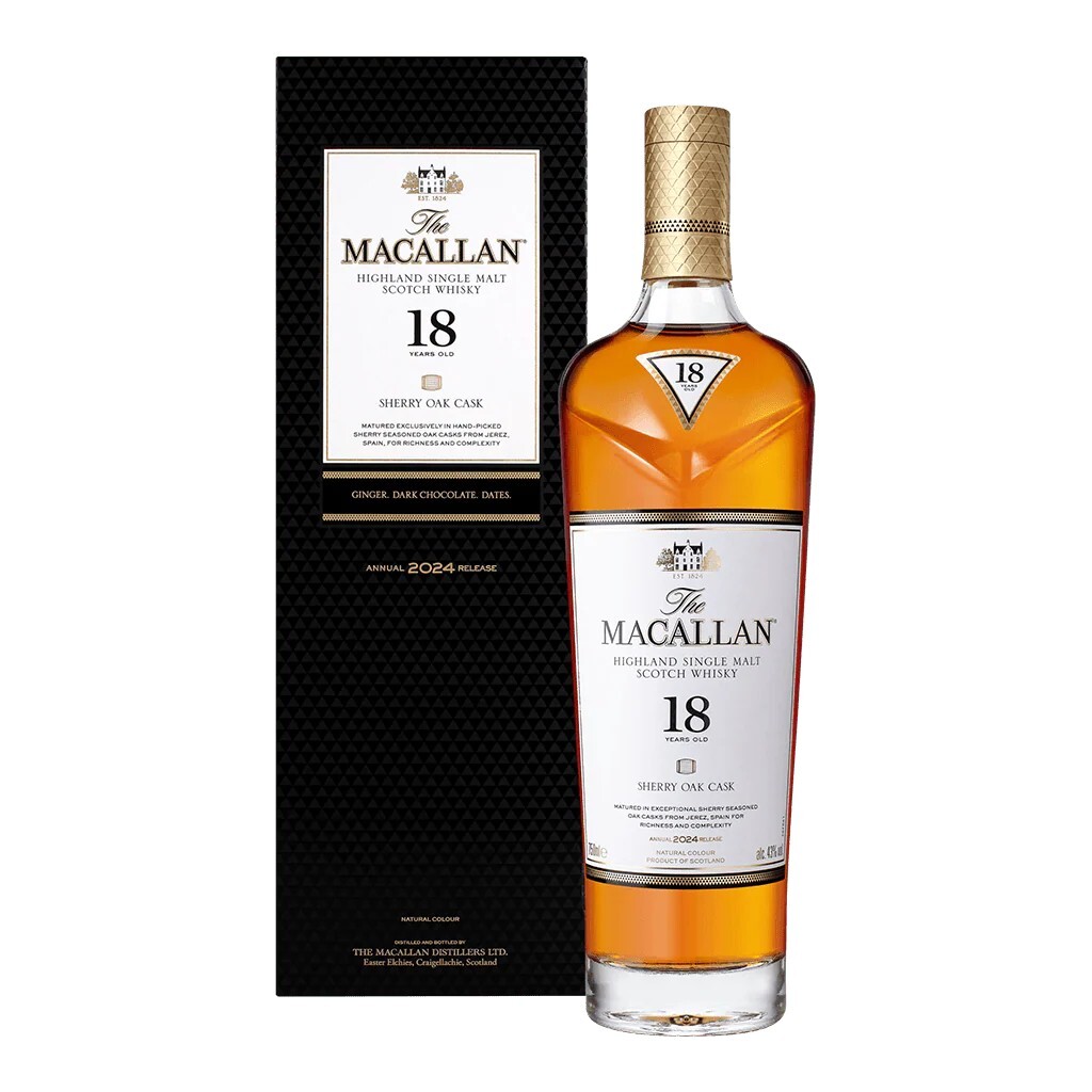 麥卡倫18年 經典雪莉桶(2024)