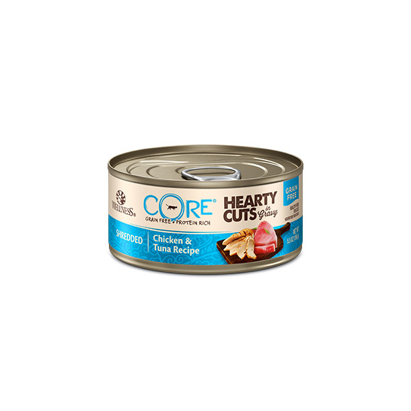 CORE®無穀系列厚切肉片貓主食罐-厚切雞肉+吞拿魚 (156g)