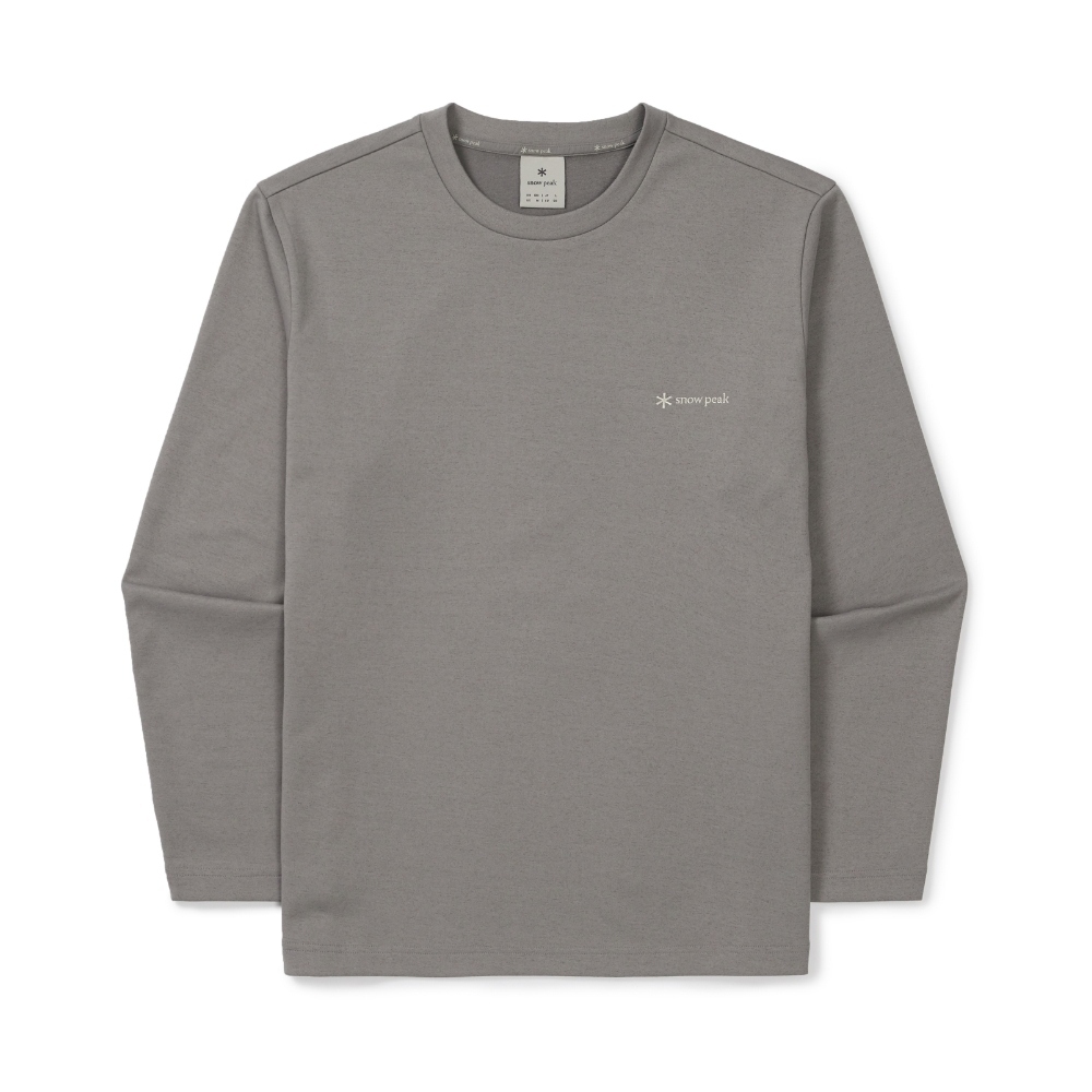 【代購】Snow Peak 雪諾必克 Round Neck 基本款 長袖 大學T 衛衣 S25FMF-TL14