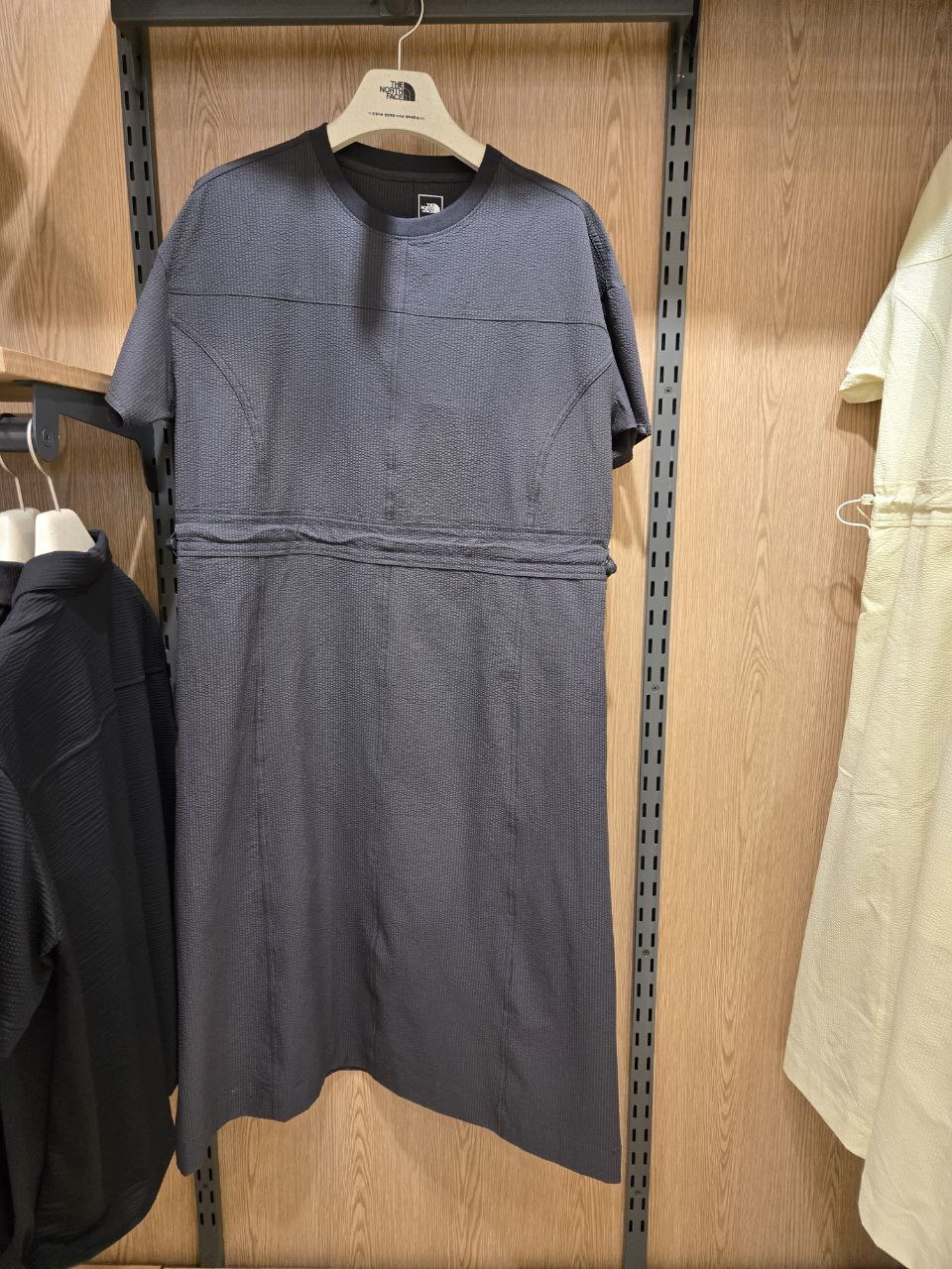 [K] THENORTHFACE CHARCOAL GREY W'S PUMICE ONEPIECE, NT7ZR33A-CHG (KTNF75)