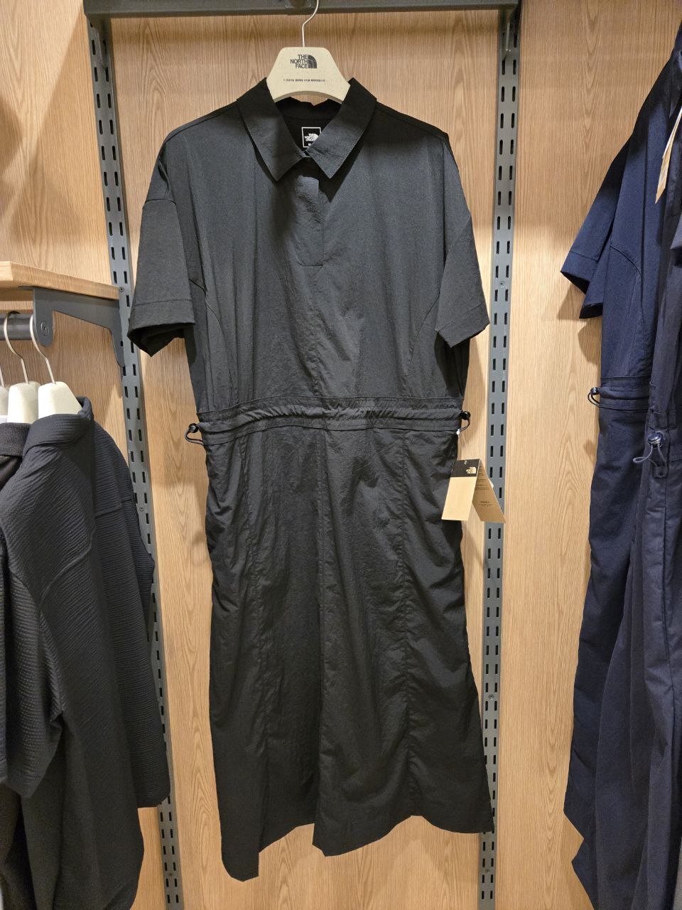 [K] THENORTHFACE BLACK ICE DAY COLLECTION W'S FROST ONEPIECE, NT7ZR32A-BLK (KTNF77)