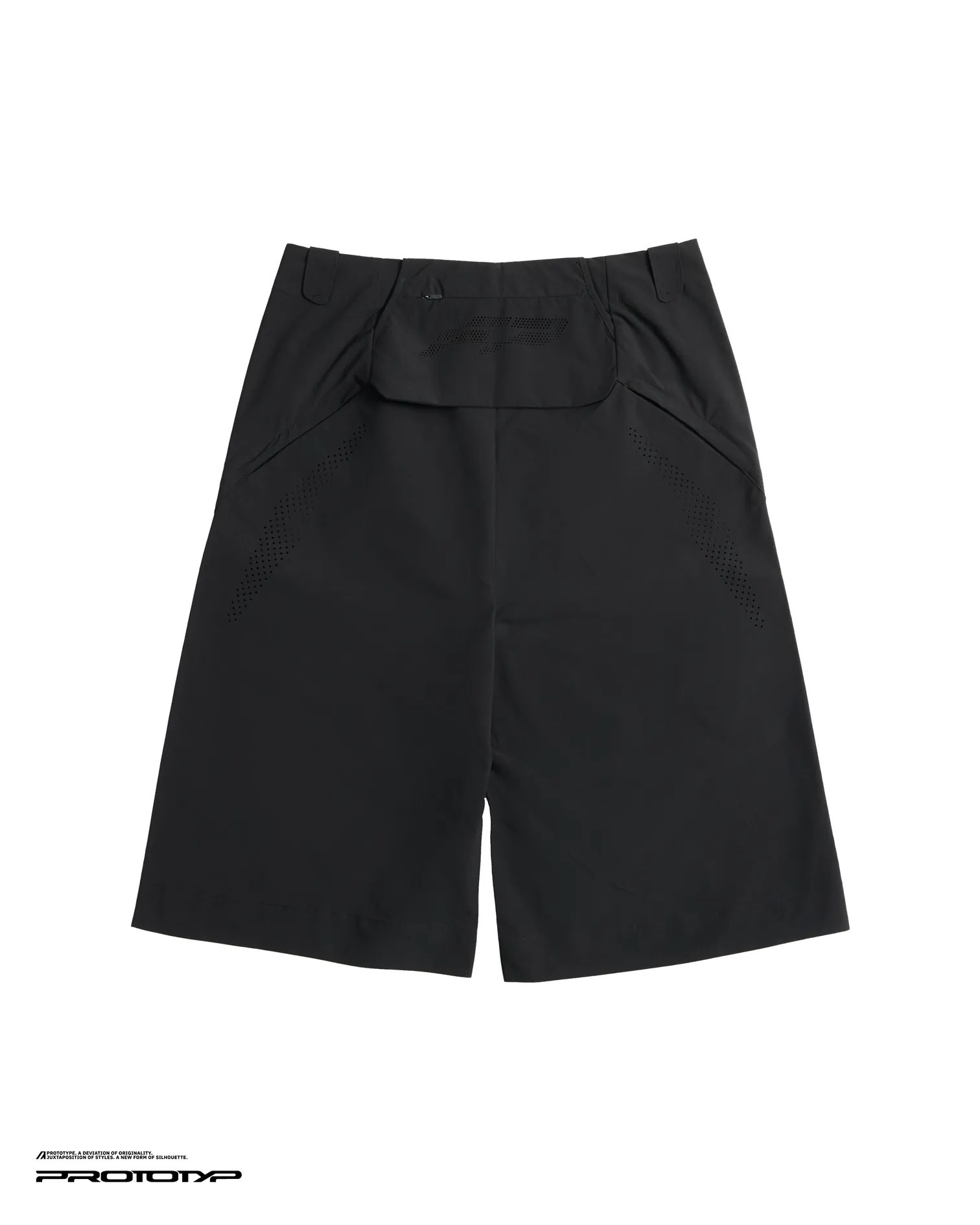 PROTOTYP｜MAR0308 - VELOCITY Ventform Shorts (Black)
