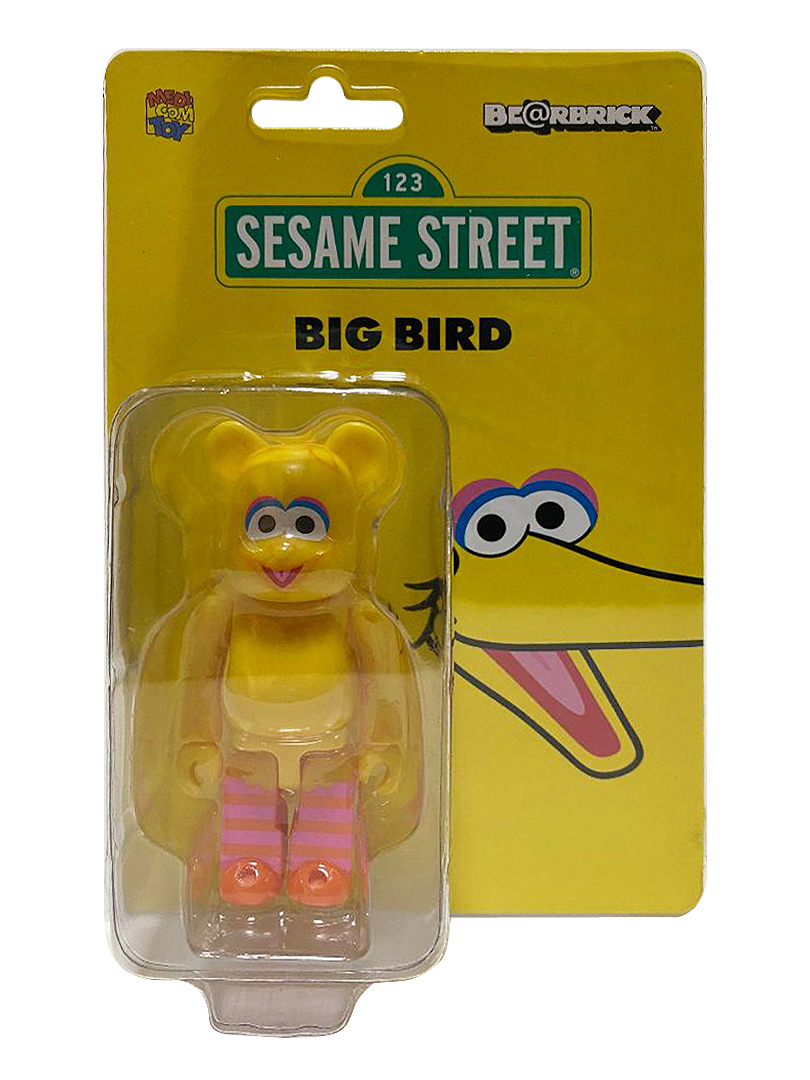 BEARBRICK Sesame Street BIG BIRD 100％