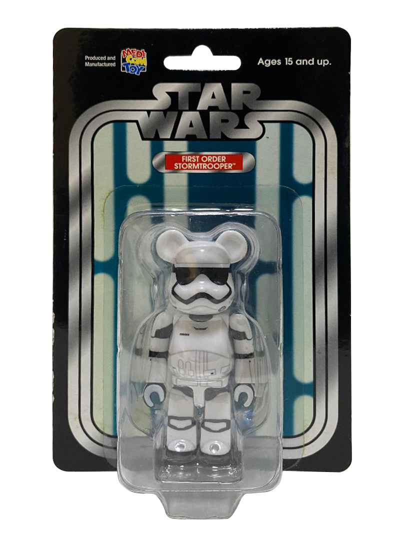 BEARBRICK STAR WARS FIRST ORDER STORMTROOPER 100％