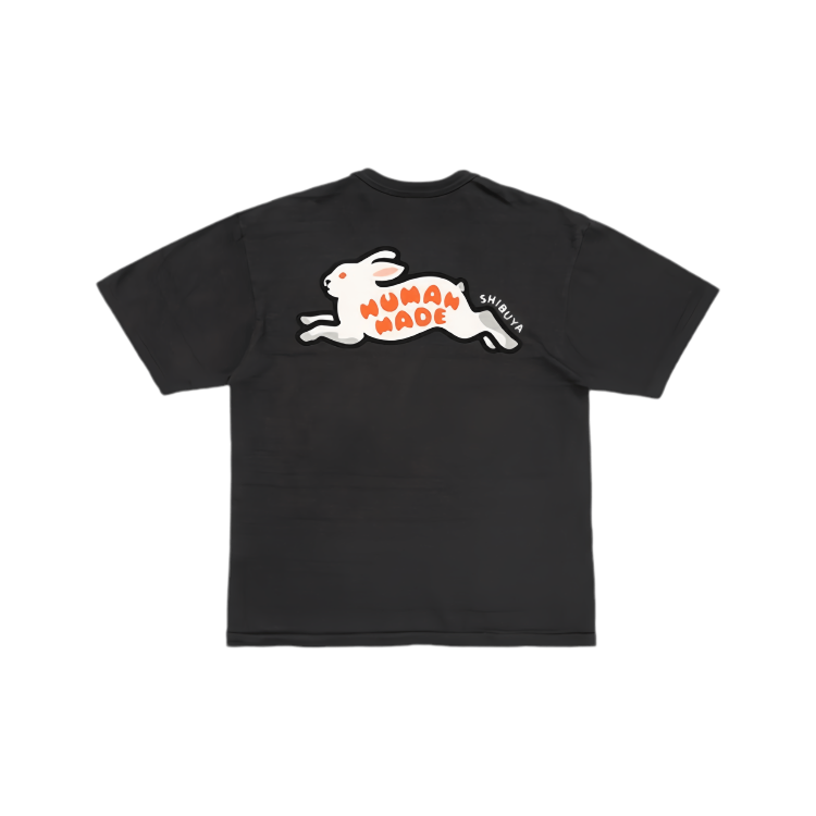 HUMAN MADE 澀谷限定兔子短T｜HM26CS055 SHIBUYA 座標款