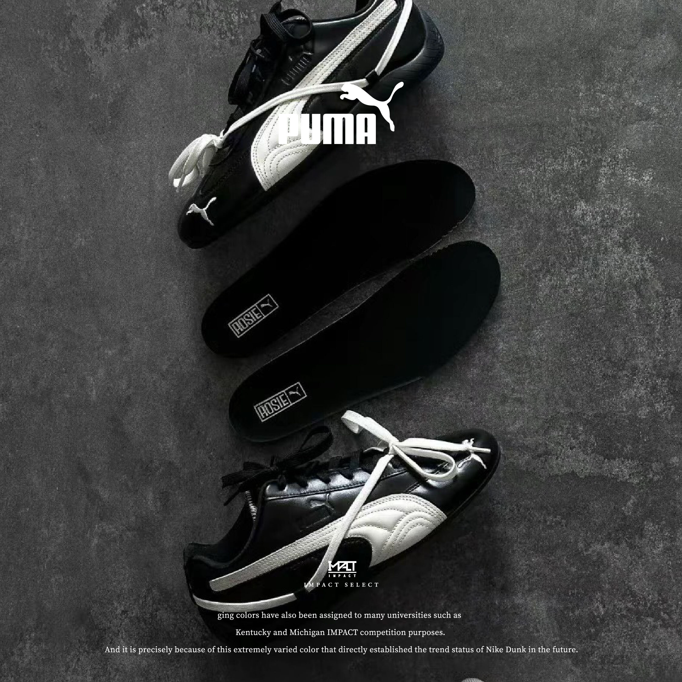 Rosé x PUMA speedcat rose 朴彩英 聯名款 黑 男女同款 404391-01