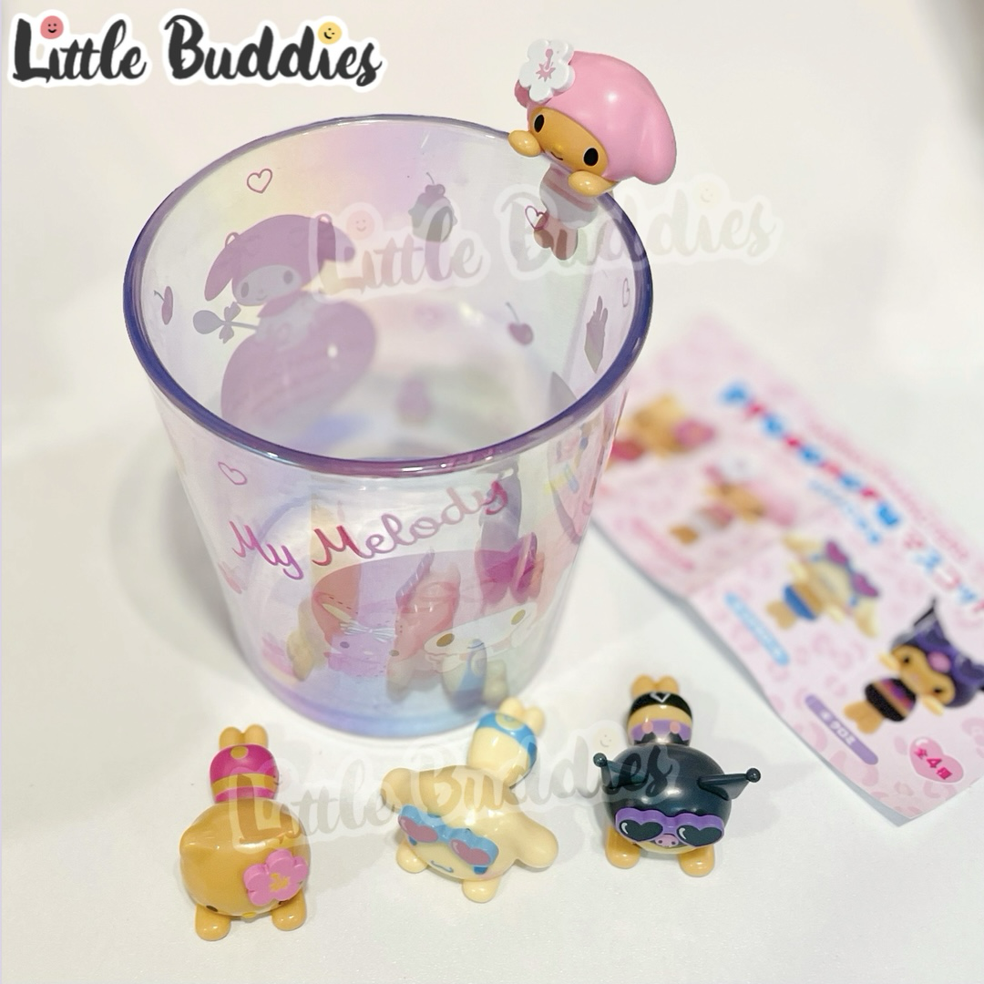 日本扭蛋 Sanrio 日燒公仔杯緣子