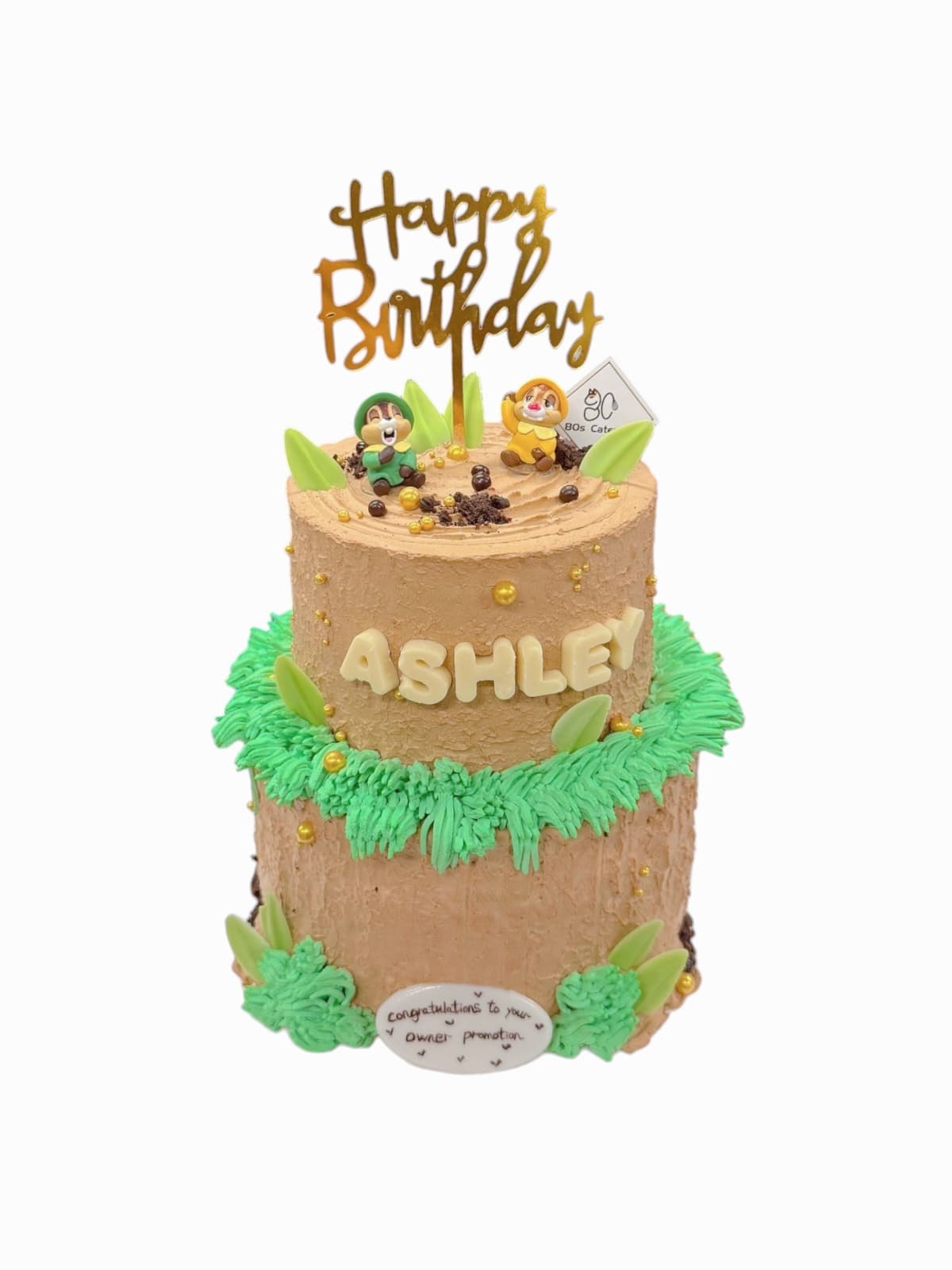 (Chip & Dale)大鼻&鋼牙主題蛋糕