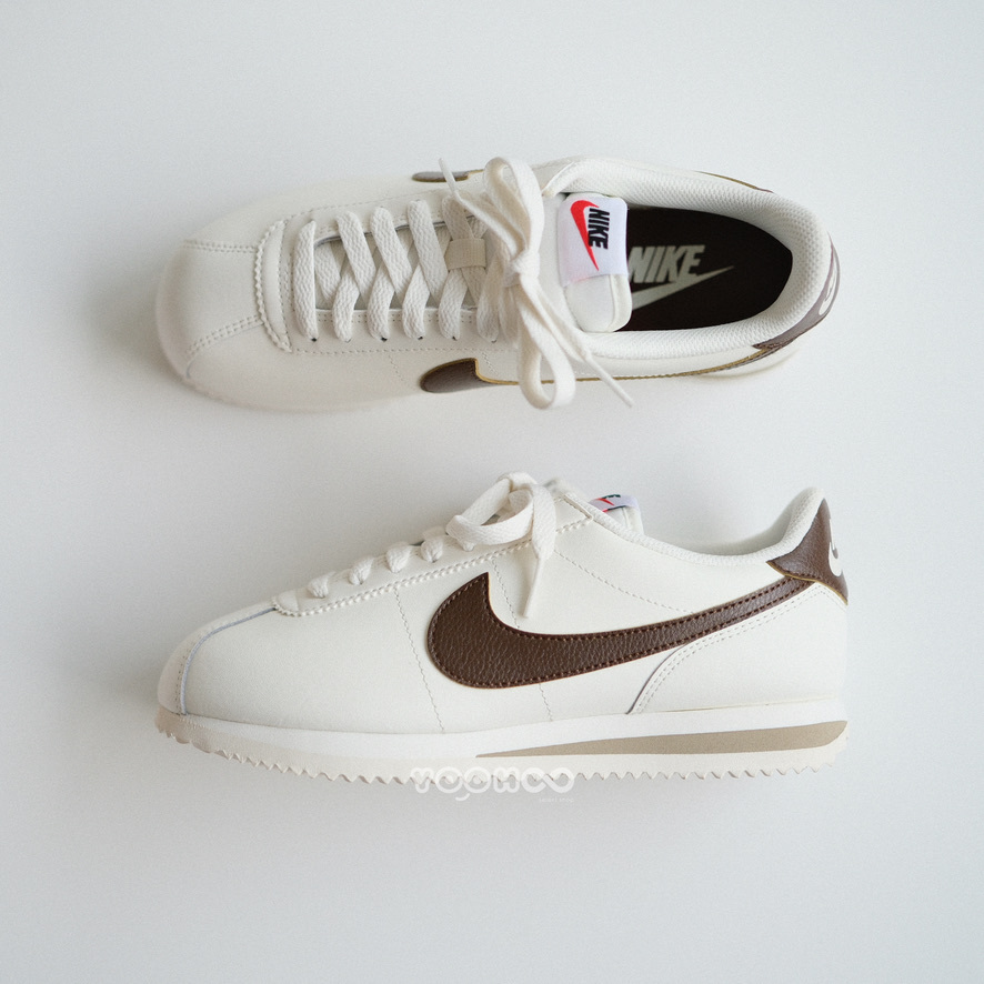 特價現貨，售出不退換┃New Jeans Danielle同款 NIKE W CORTEZ 皮革 奶茶 牛奶糖 阿甘鞋