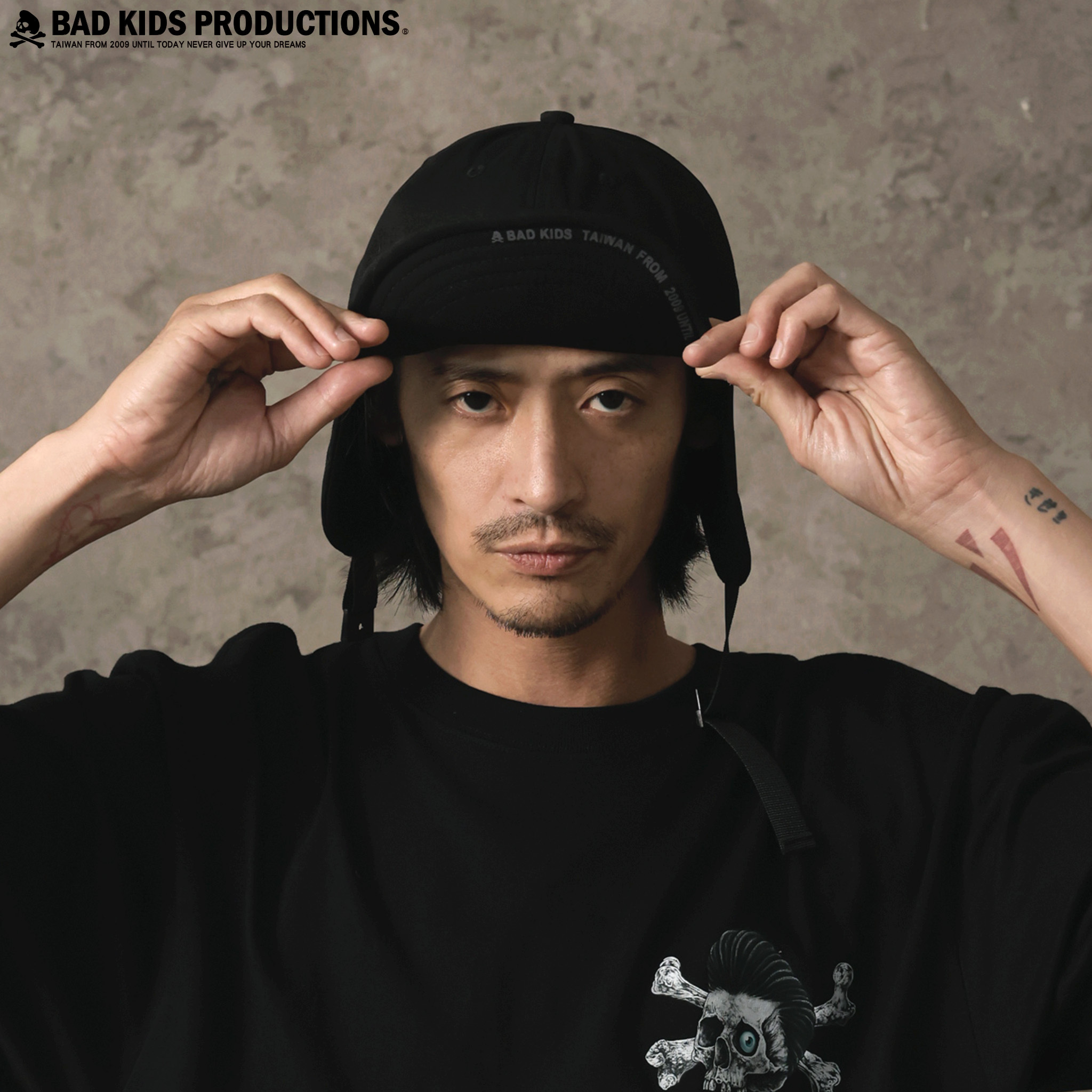 BAD KIDS 惡童 25S/S Earflap hat (遮耳帽 / 帽沿可折 / 遮耳可拆)