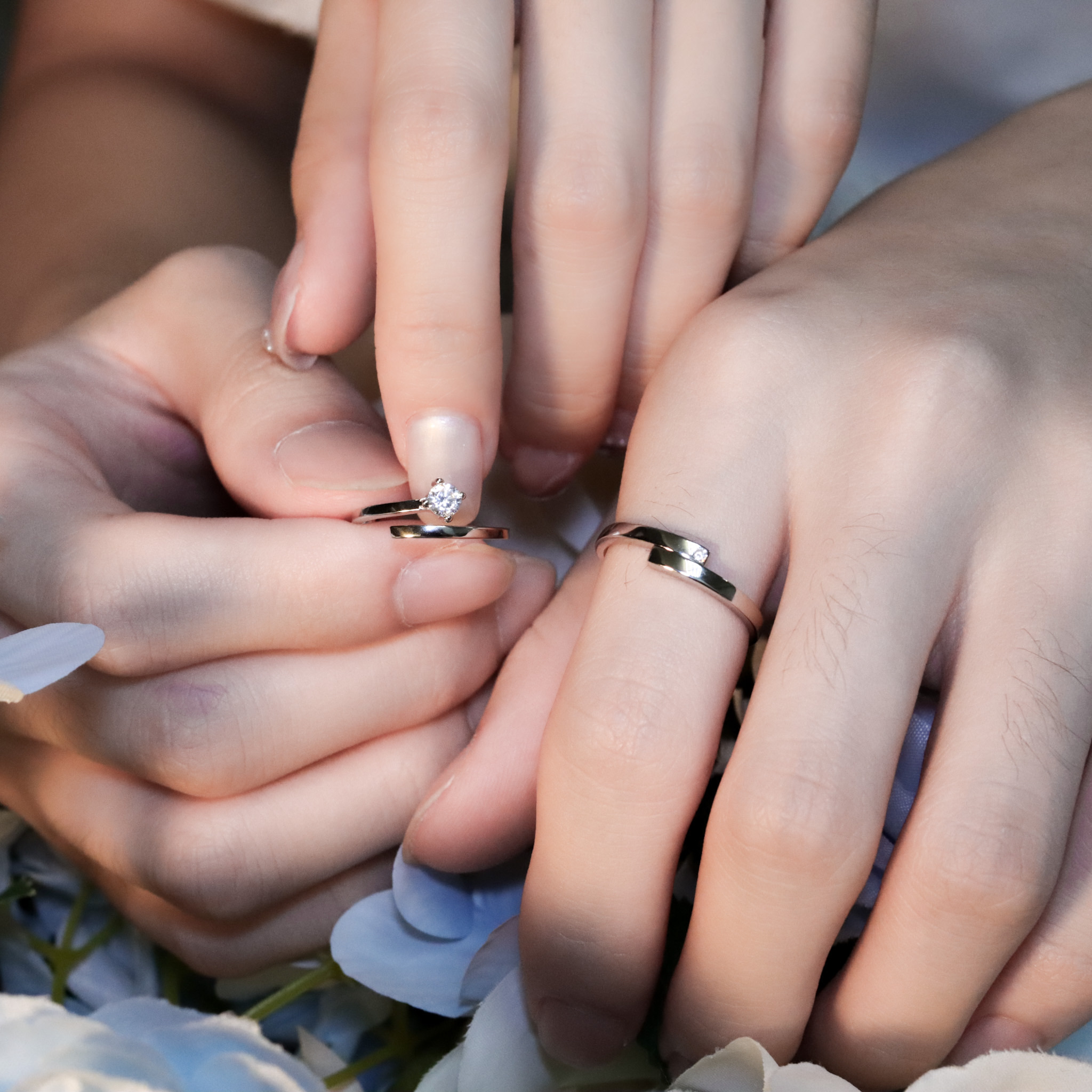 | 925銀・白金 | 走到世界盡頭情侶戒指 （男款 /女款）  | RI0900 |