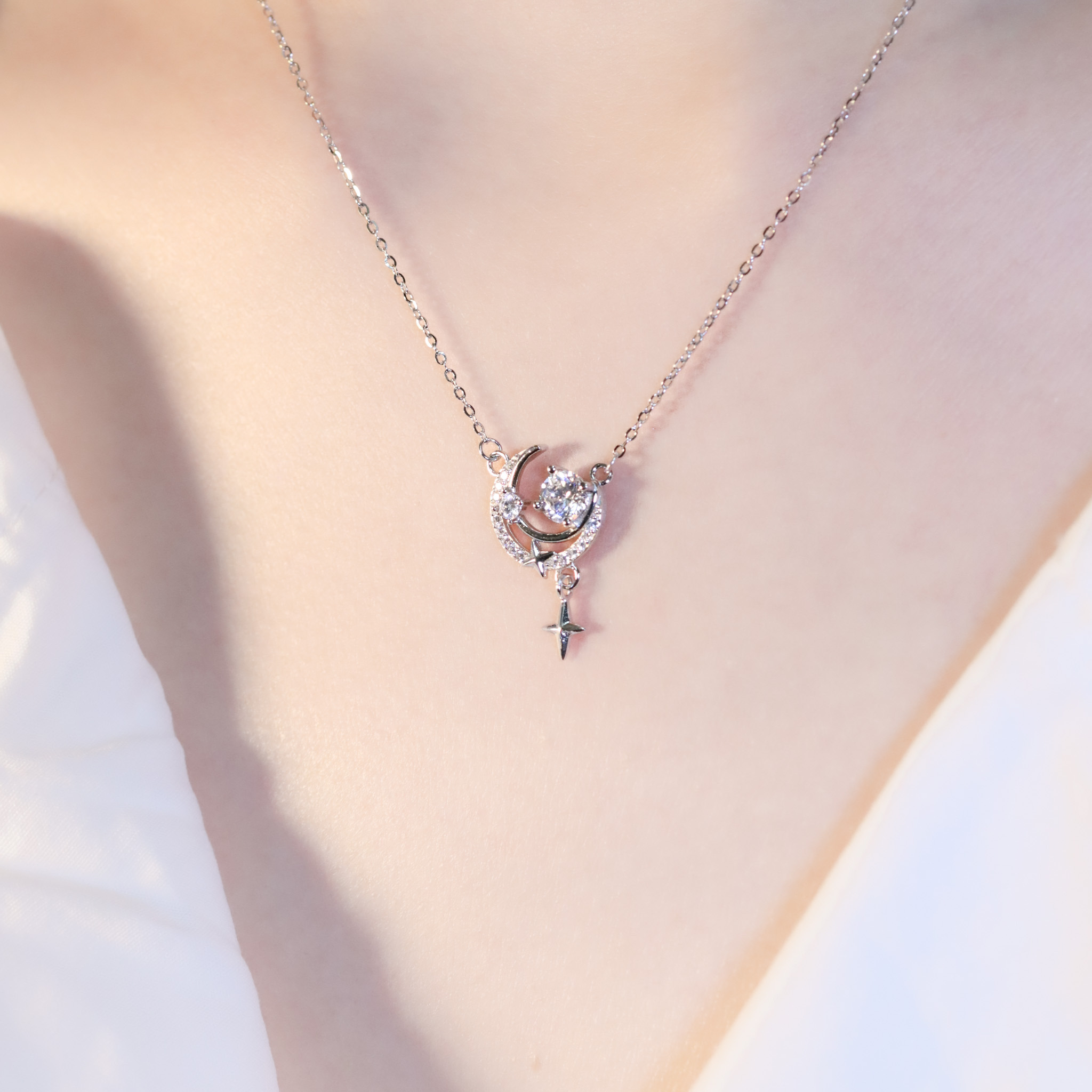 | 925純銀・厚鍍白金 | 陪伴即告白項鍊 | NE1447 |