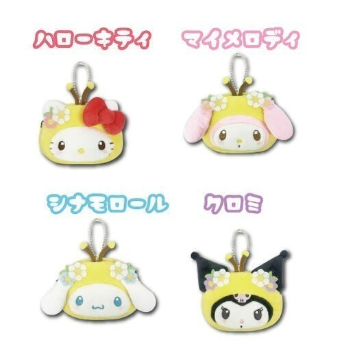 日本 Sanrio 蜜蜂系列 - 頭型拉鏈袋