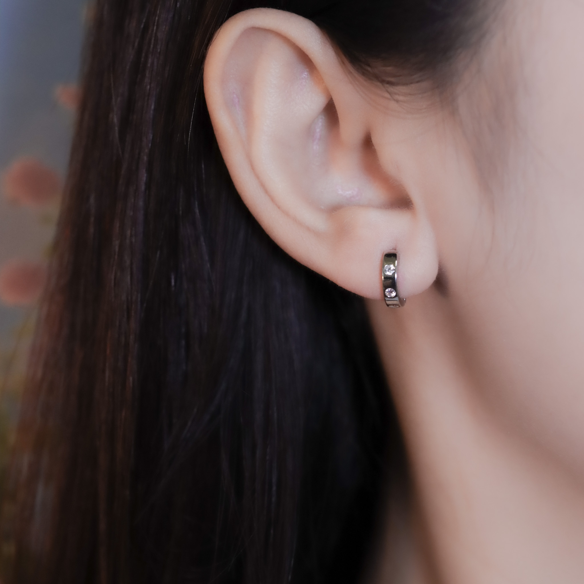 | 925純銀 | 簡圈耳環 | EA1026 |